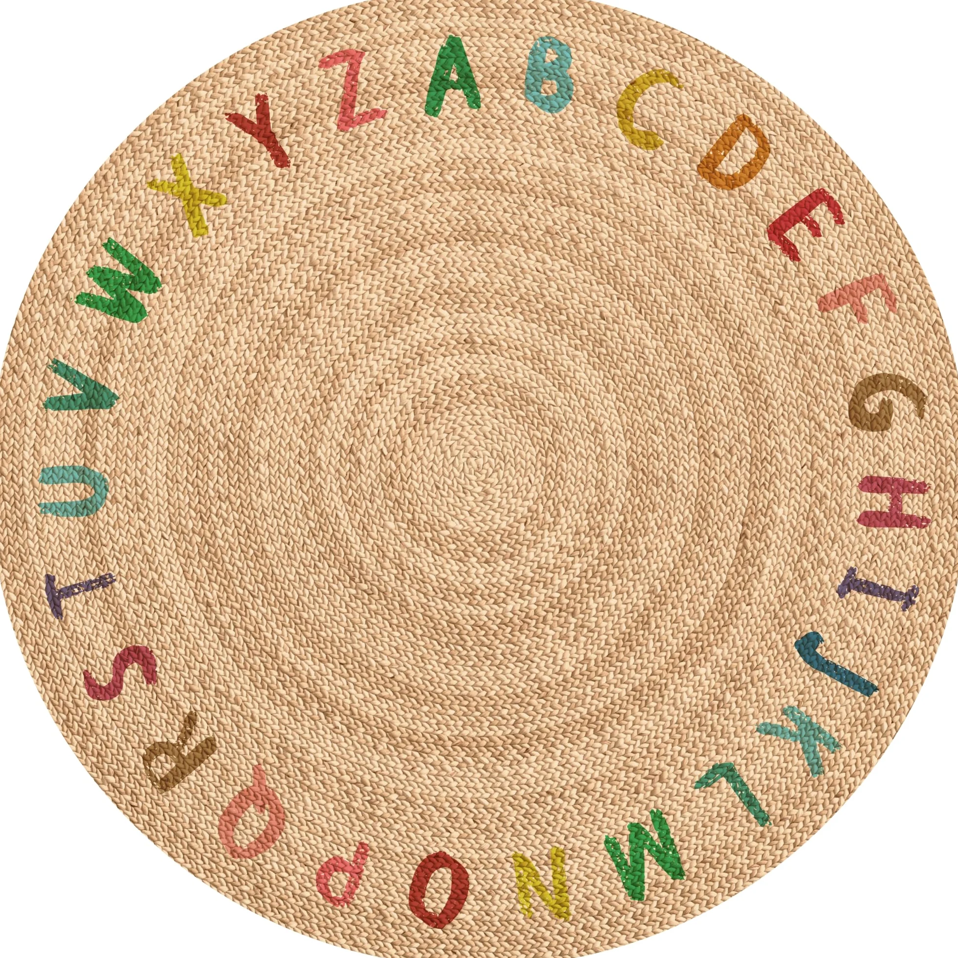 VINILIKO, Tappeto in vinile ABC Colori [Diam] 180 cm