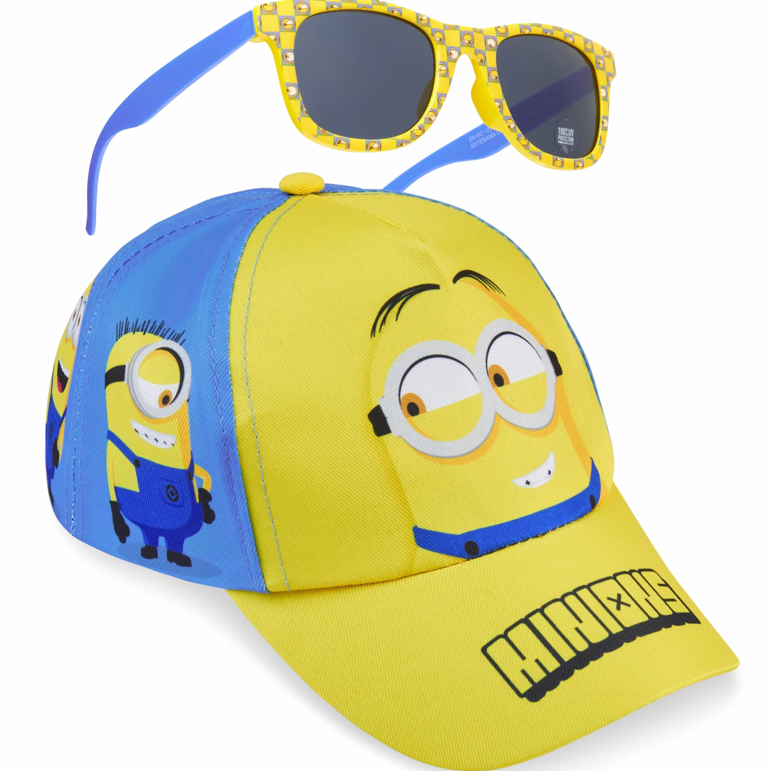 Paw Patrol Minions Cappello Baseball Occhiali da Sole Bambino Protezione UV
