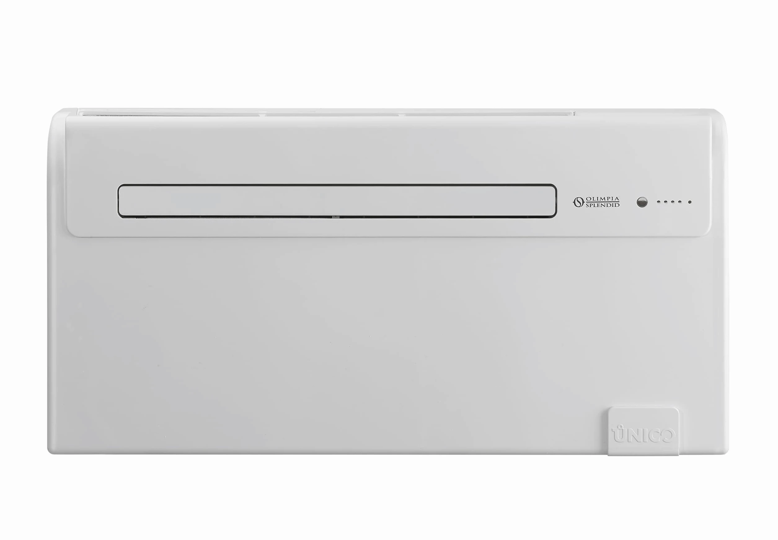 Olimpia Splendid, Unico Air HP EFA Climatizzatore a Pompa di Calore Senza Unità Esterna, Slim Design, Potenza 1,8 kW, Classe A+, Raffrescamento, Riscaldamento, Deumidificazione e Ventilazione