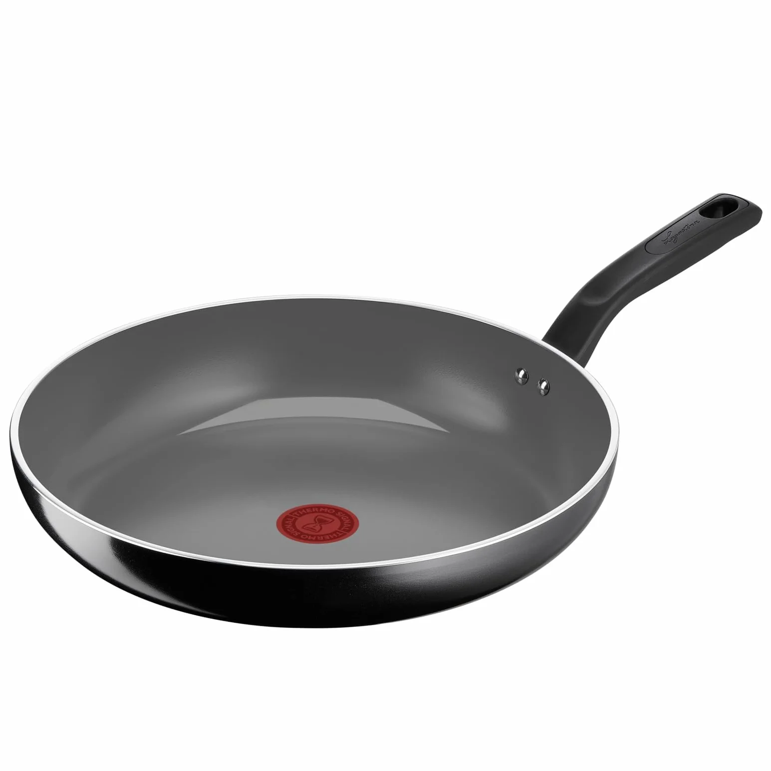 Lagostina Goccia Padella 32 cm, Rivestimento Ceramica Antiaderente, Thermo-Signal, Induzione