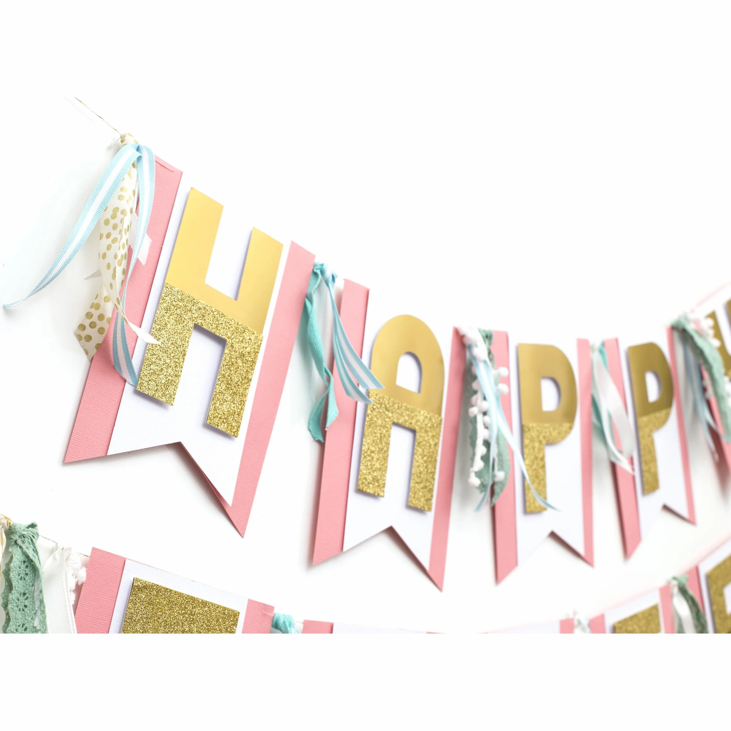 We R Memory Keepers Banner Punch Board Banner Punch Board Blue