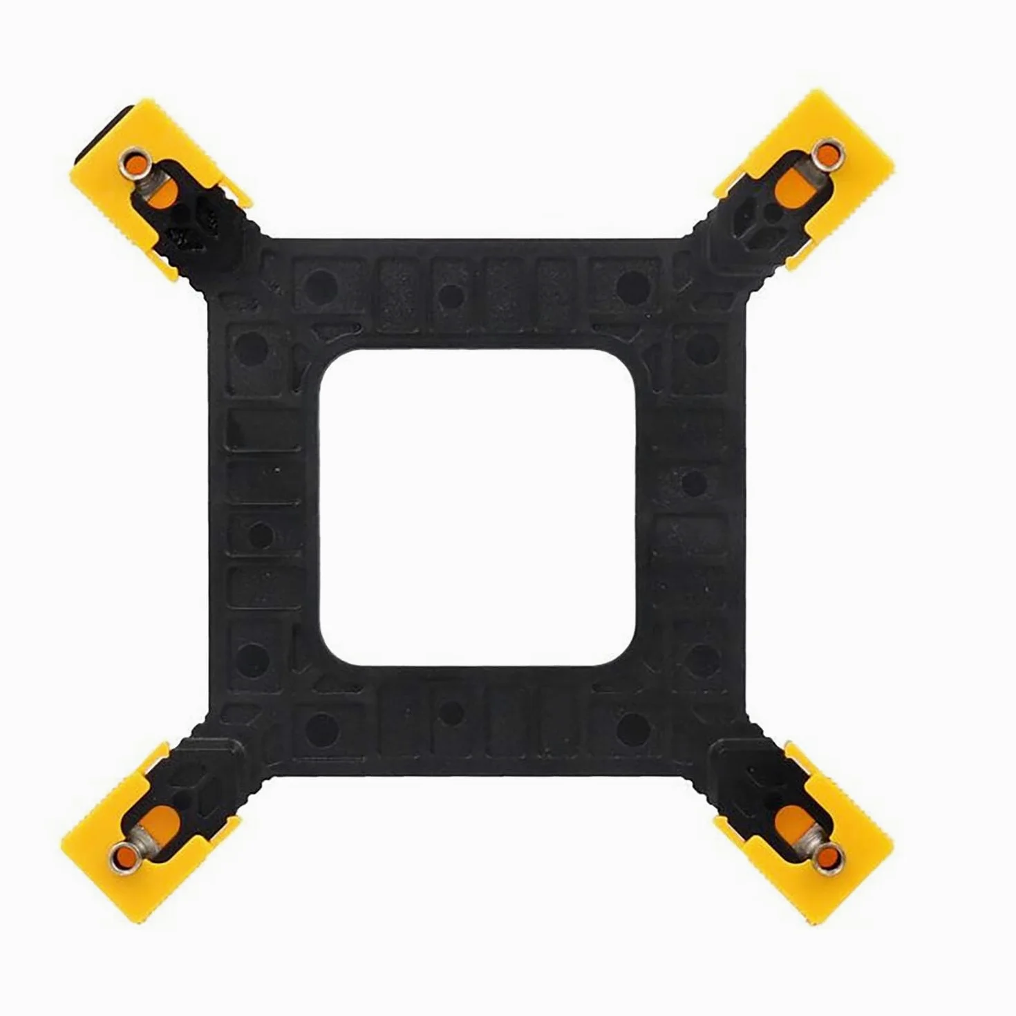 Kit Universale di Piastre Posteriori per dissipatori CPU per Socket Intel LGA 1151 1700 1851 1366, Staffa di Montaggio in plastica per Scheda Madre, Piastra di Base di RI