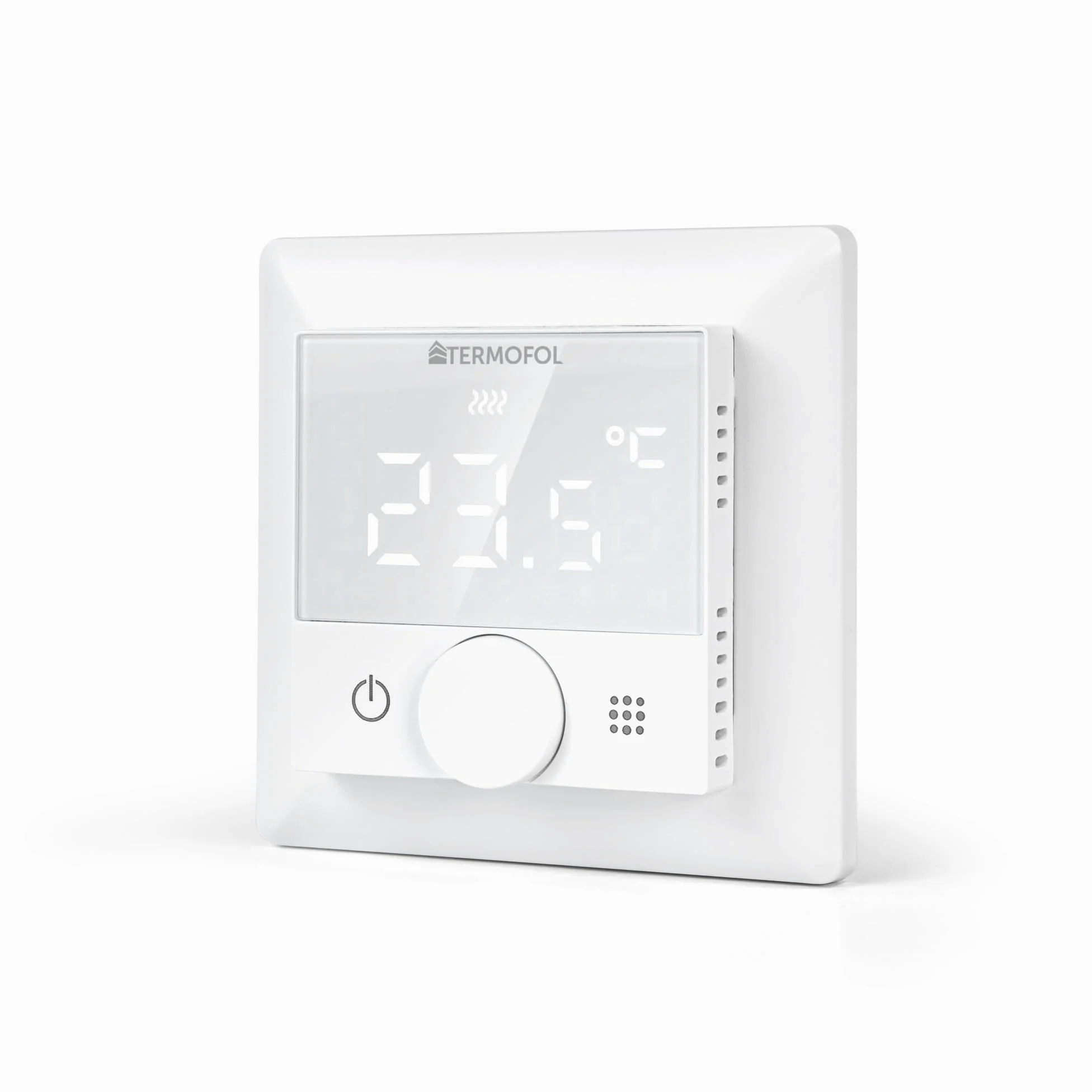 Termofol Riscaldamento Elettrico a Pavimento Set - Kit Riscaldamento con Termostato H5 Riscaldamento ausiliario Potenza 140W/m² - Superficie 14 m² Riscaldamento Elettrico a Pavimento