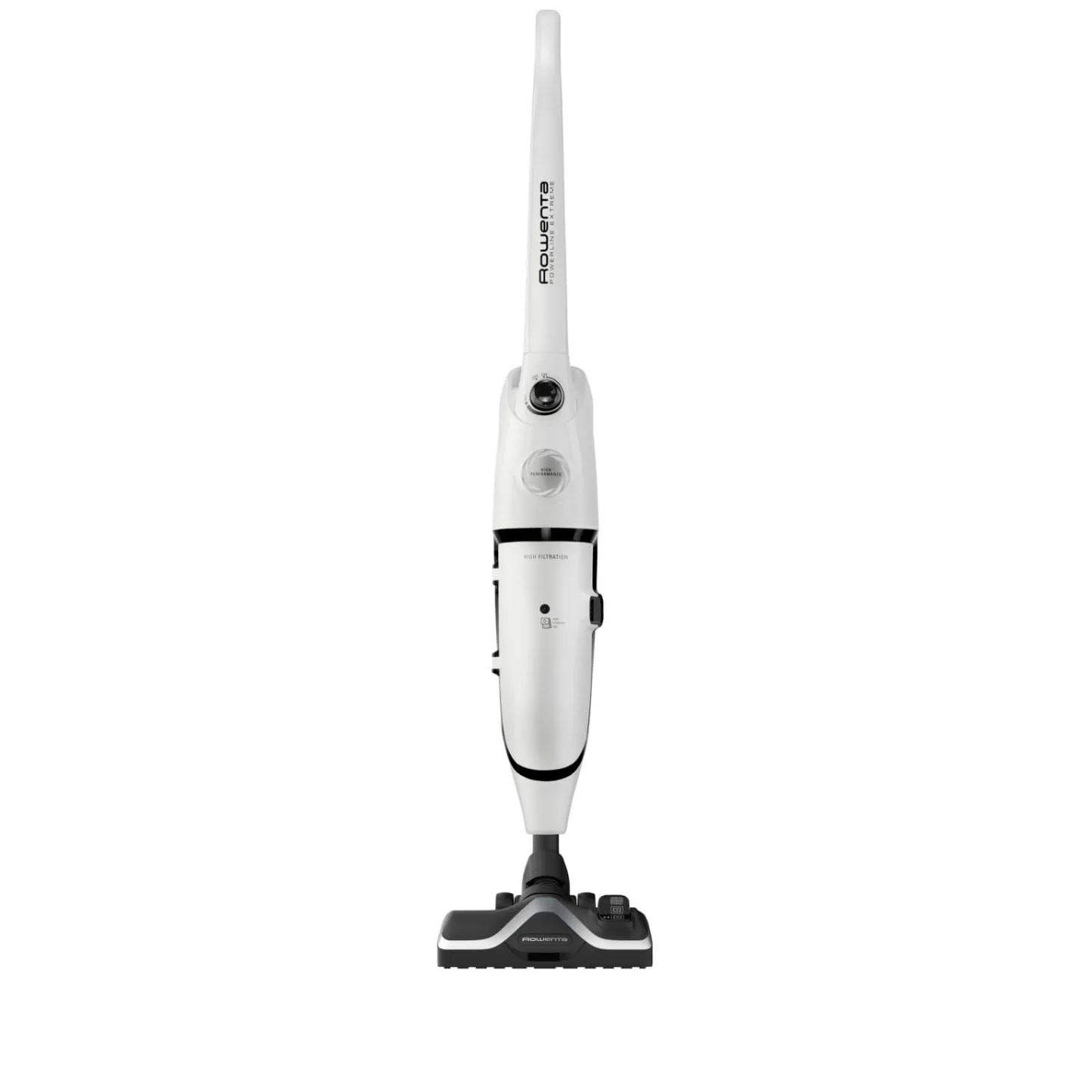 Rowenta Powerline Extreme, Scopa Elettrica con Sacco e con Filo, Capacità 2.2 l, Potenza 750 W, Rumorosità 77 dB, Bianco, RH8037