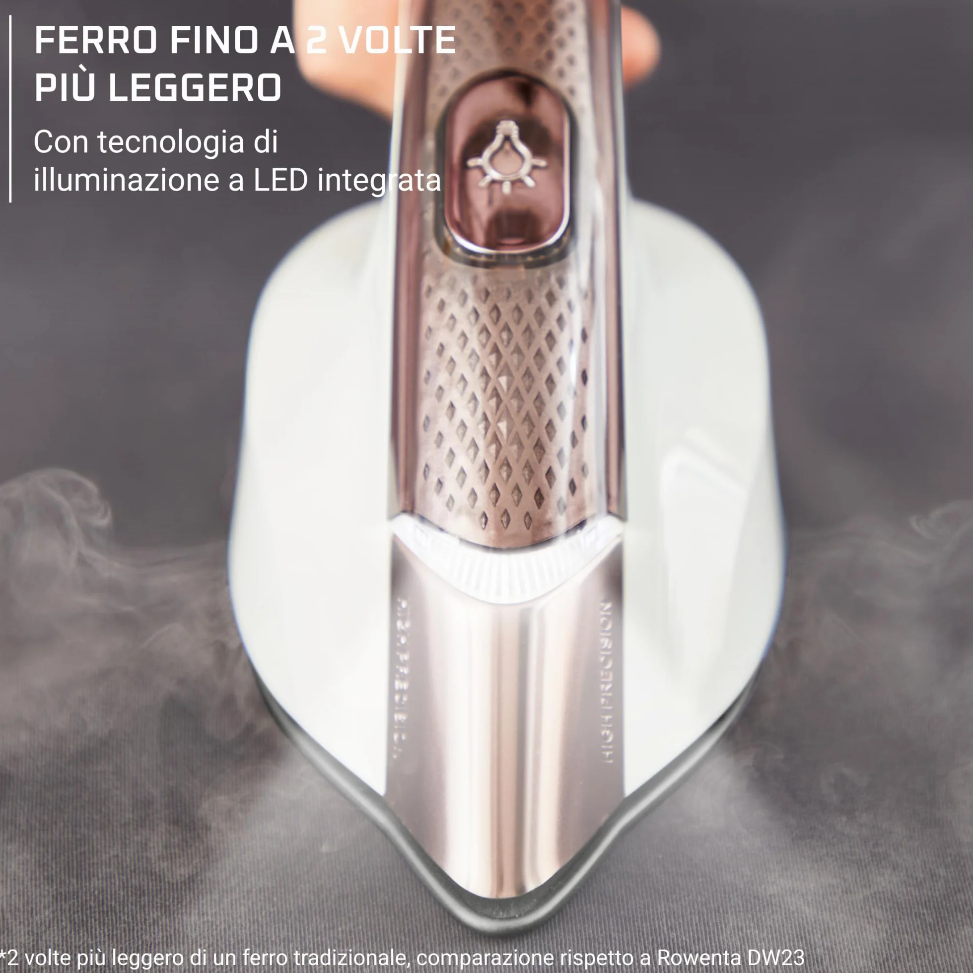 Rowenta IXEO Vision All-in-One Sistema Stiratura Vaporizzazione Asse Multi-Posizione QR1811