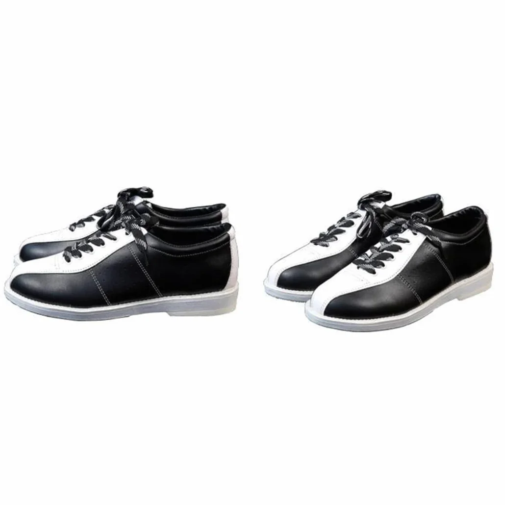Scarpe da Bowling in Pelle Antiscivolo Uomo Unisex