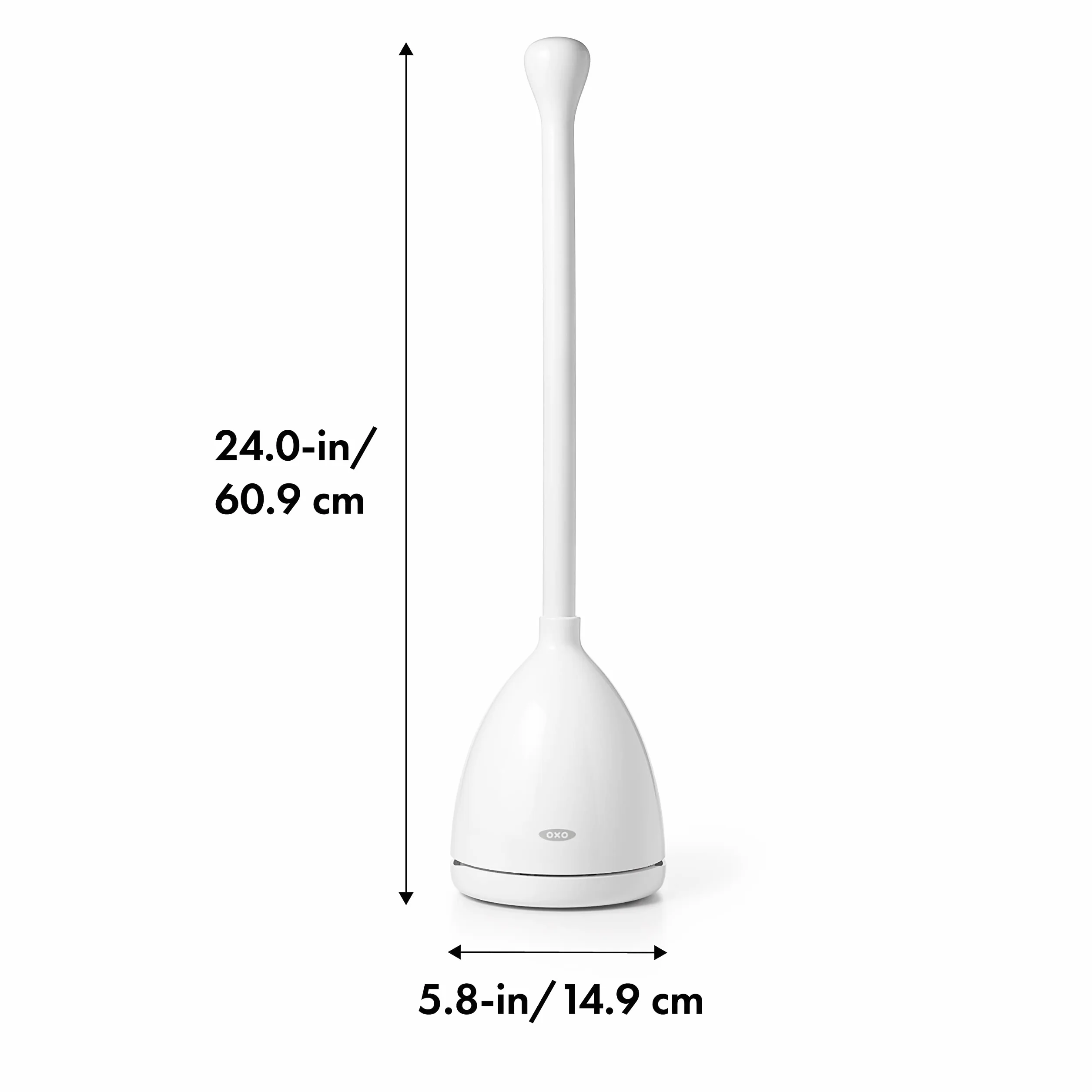 OXO Good Grips - Sturatore per WC con custodia