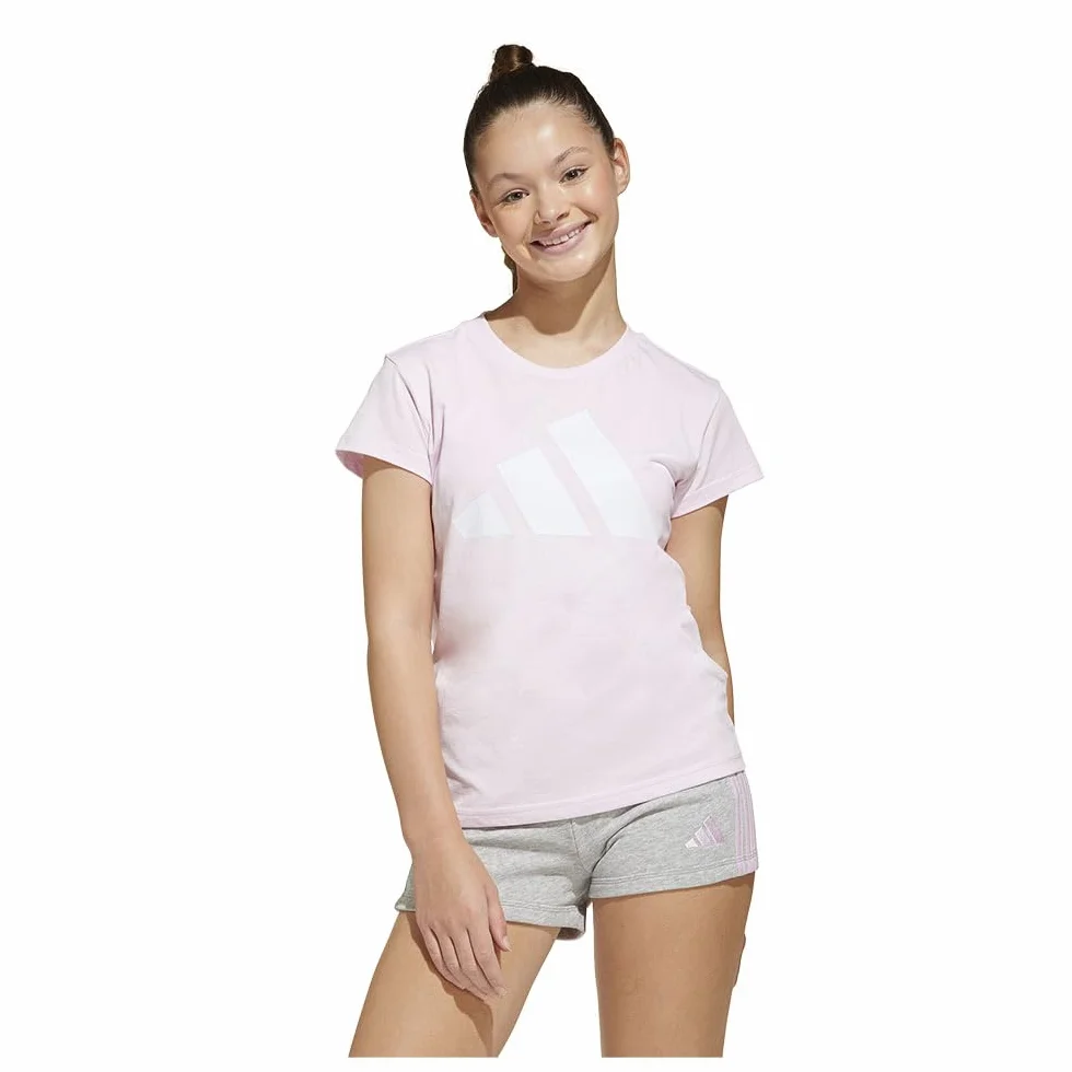 adidas Bambine e Ragazze Essentials Cotton T-Shirt