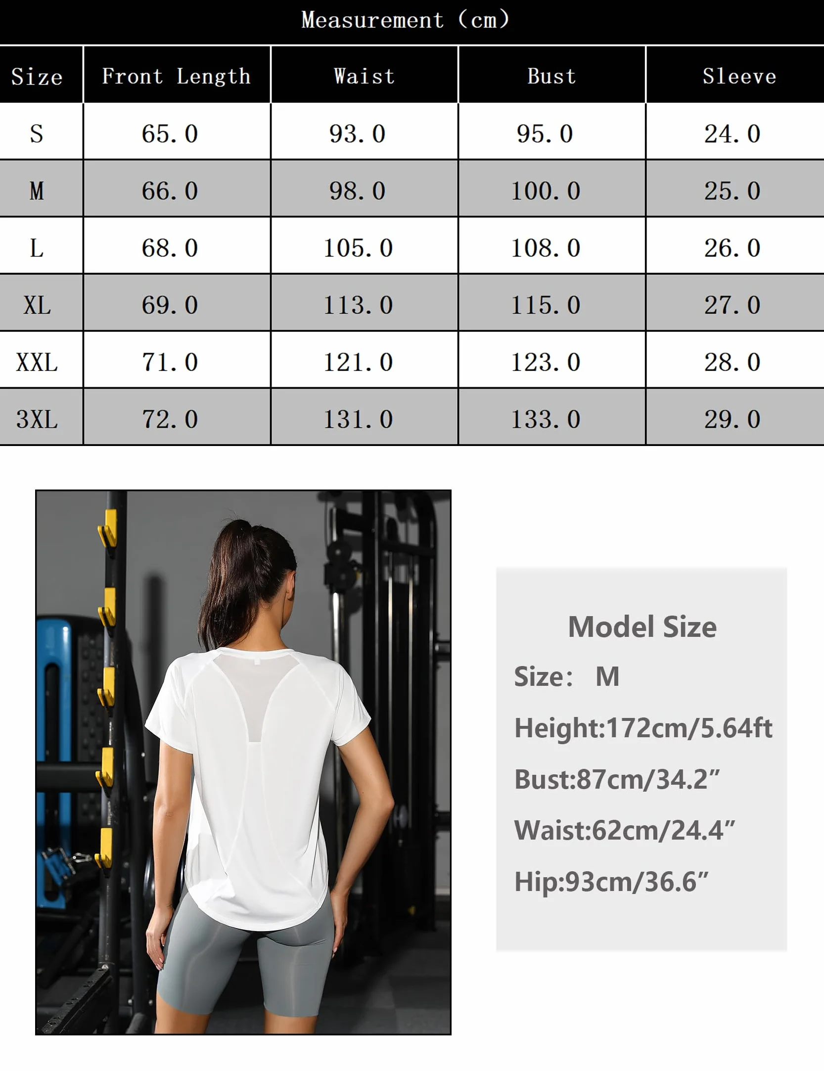 Gyabnw Maglietta Sportiva Donna Magliette Manica Corta Elastico Camicia Palestra Donna Indietro in Rete Traspirante Top Fitness Yoga Corsa Danza