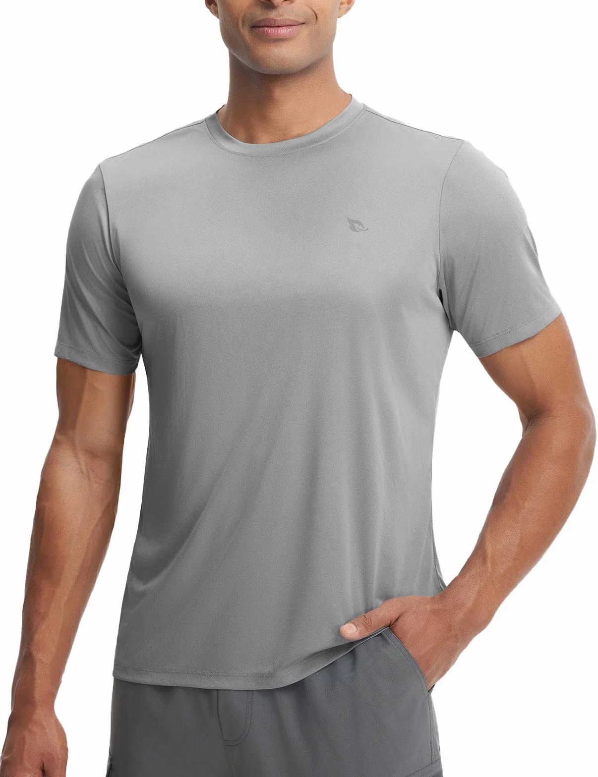 baleaf Maglietta UV da uomo per sport all'aria aperta, maglietta da nuoto, rashguard acqua, trekking