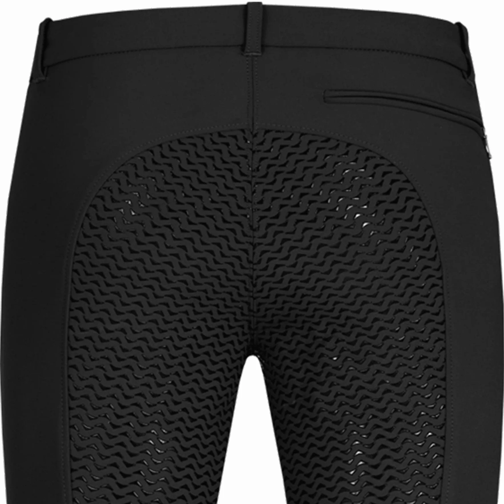 Pantaloni da equitazione Micro Sport in silicone uomo Nero