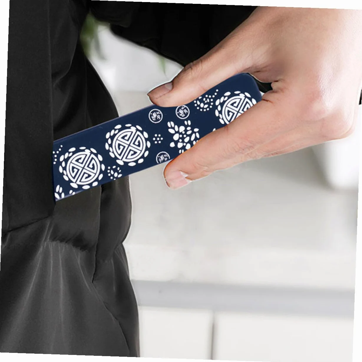 Toyvian 2sets Kit di Bacchette in Legno con Contenitori Bacchette per Sushi Stile Giapponese Antiscivolo per Uso Quotidiano e Viaggio