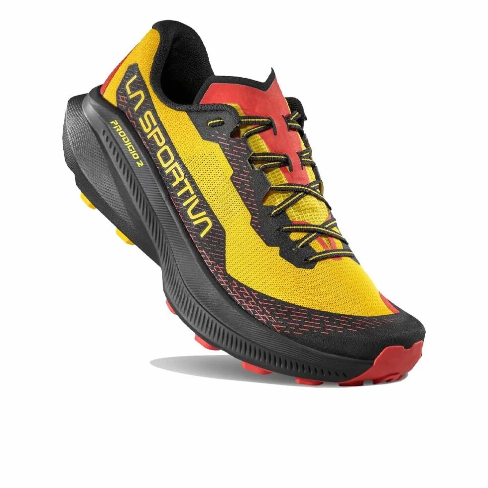 LA SPORTIVA Prodigio 2 Scarpe Uomo, Yellow-Black, 43