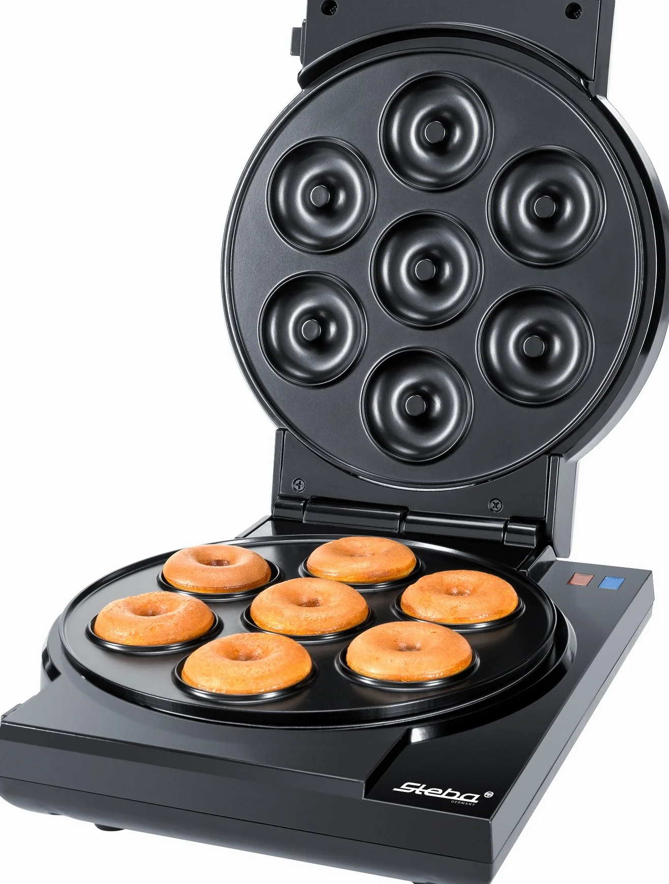 Steba Elettrodomestici Cake Maker 3 in 1, piastre antiaderenti per cake pop muffin ciambelle