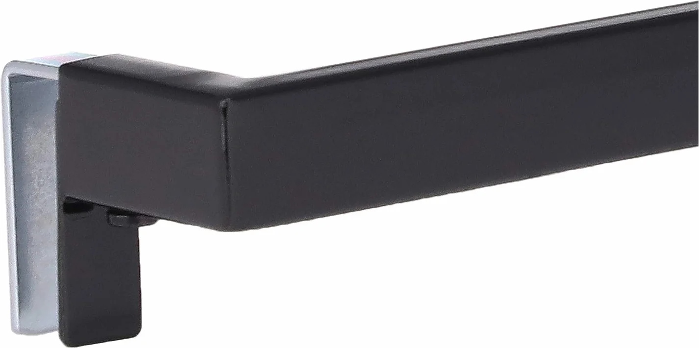 Yamazaki TOWER Towel Hanger Black Steel 19 x 67 x 4 cm