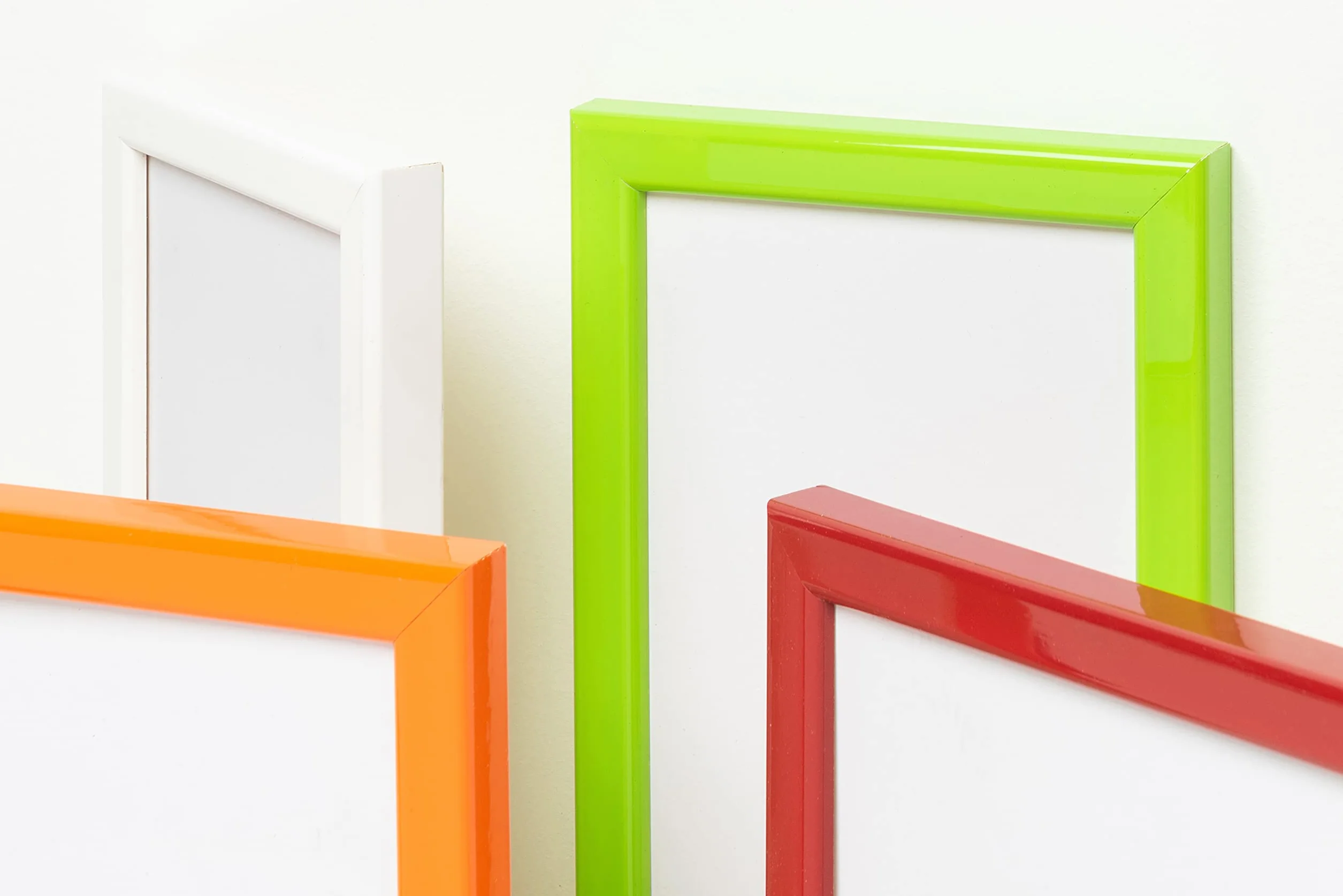 Wallazz Cornice Portafoto in Legno 40x60cm Noce con Vetro Sintetico Infrangibile