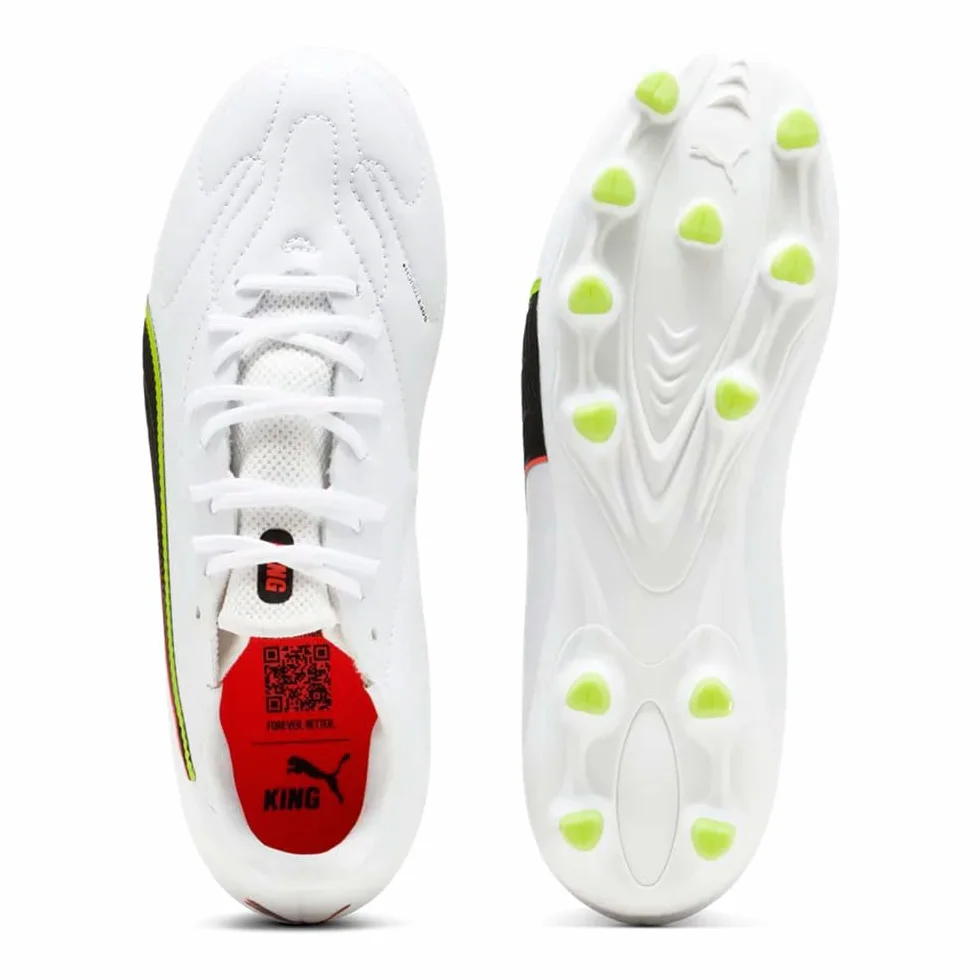 PUMA King 20 Match Fg/AG Jr, Scarpe da Calcio Unisex-Bambini e Ragazzi