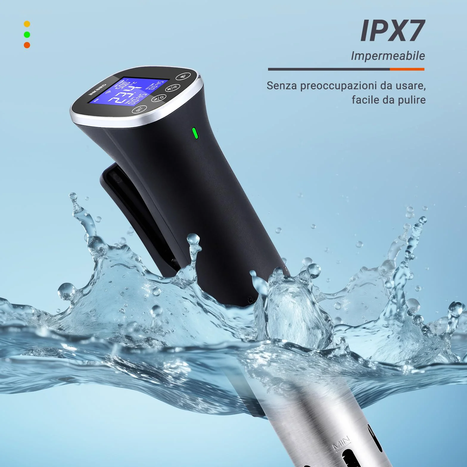 INKBIRD ISV-300W Wifi Sous Vide Roner 1000W IPX7 0-90°C