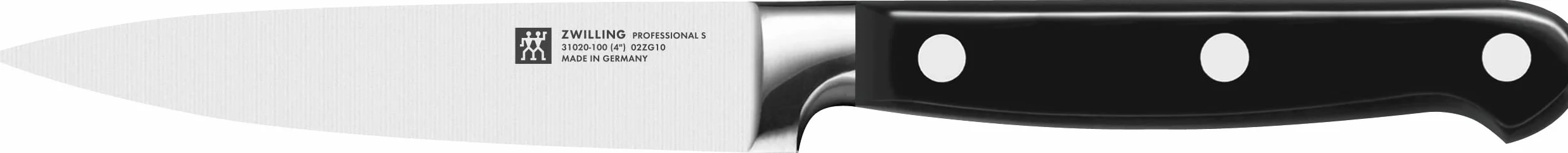 ZWILLING Professional S - Set di 3 coltelli, Acciaio Inossidabile