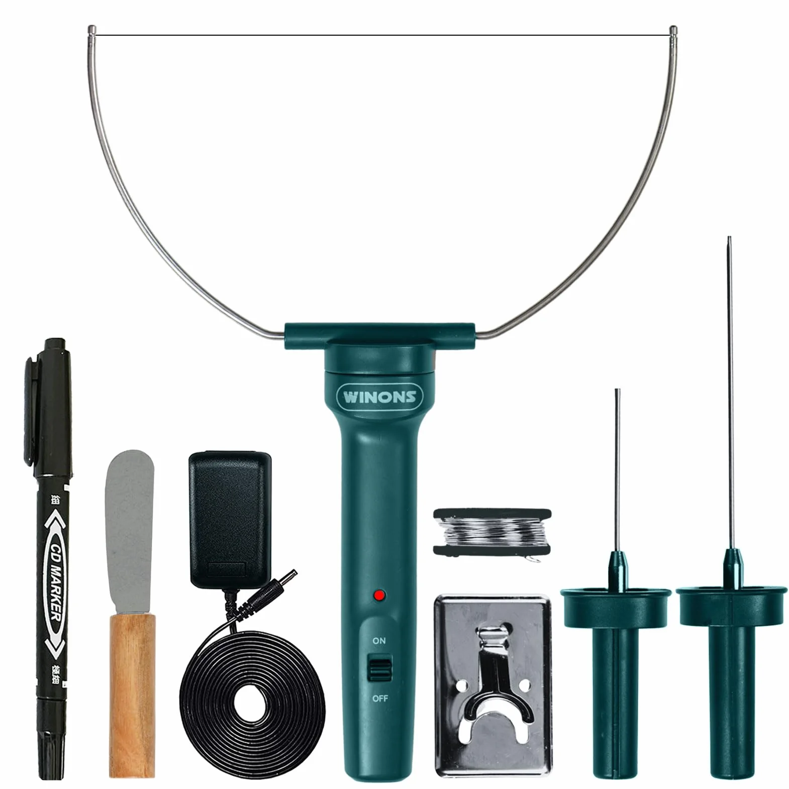 WINONS Taglia Polistirolo a Filo Caldo Professionale WFC0001 350°C Kit 3in1