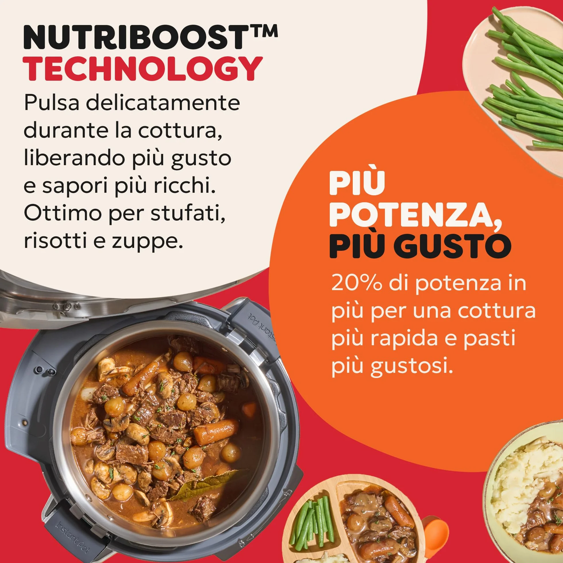 Instant Pot Pro multicooker 10 in 1 5,7 l bianco pentola a pressione