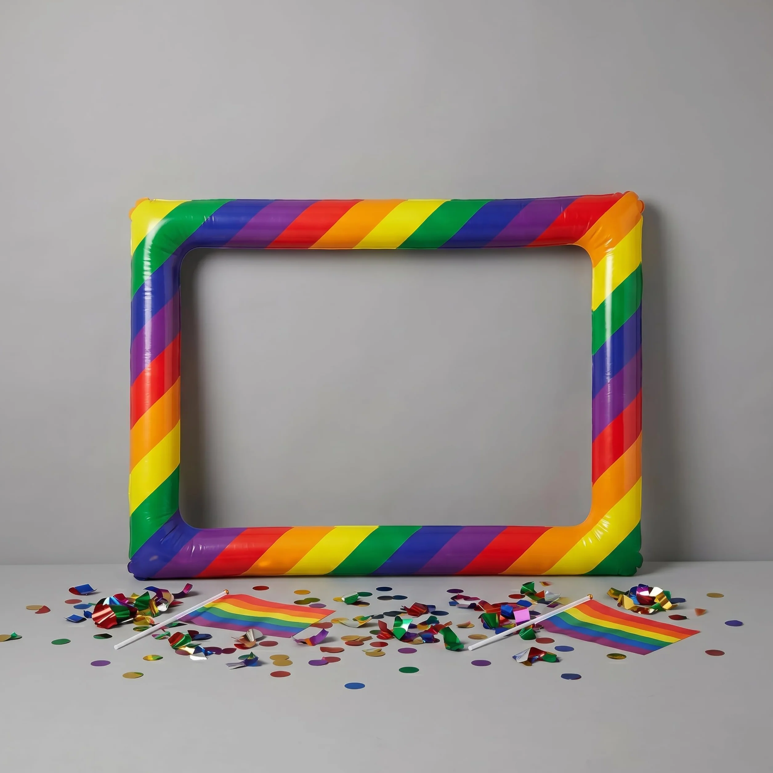 Henbrandt Gonfiabile Cornice per Selfie Arcobaleno Gay Pride Feste
