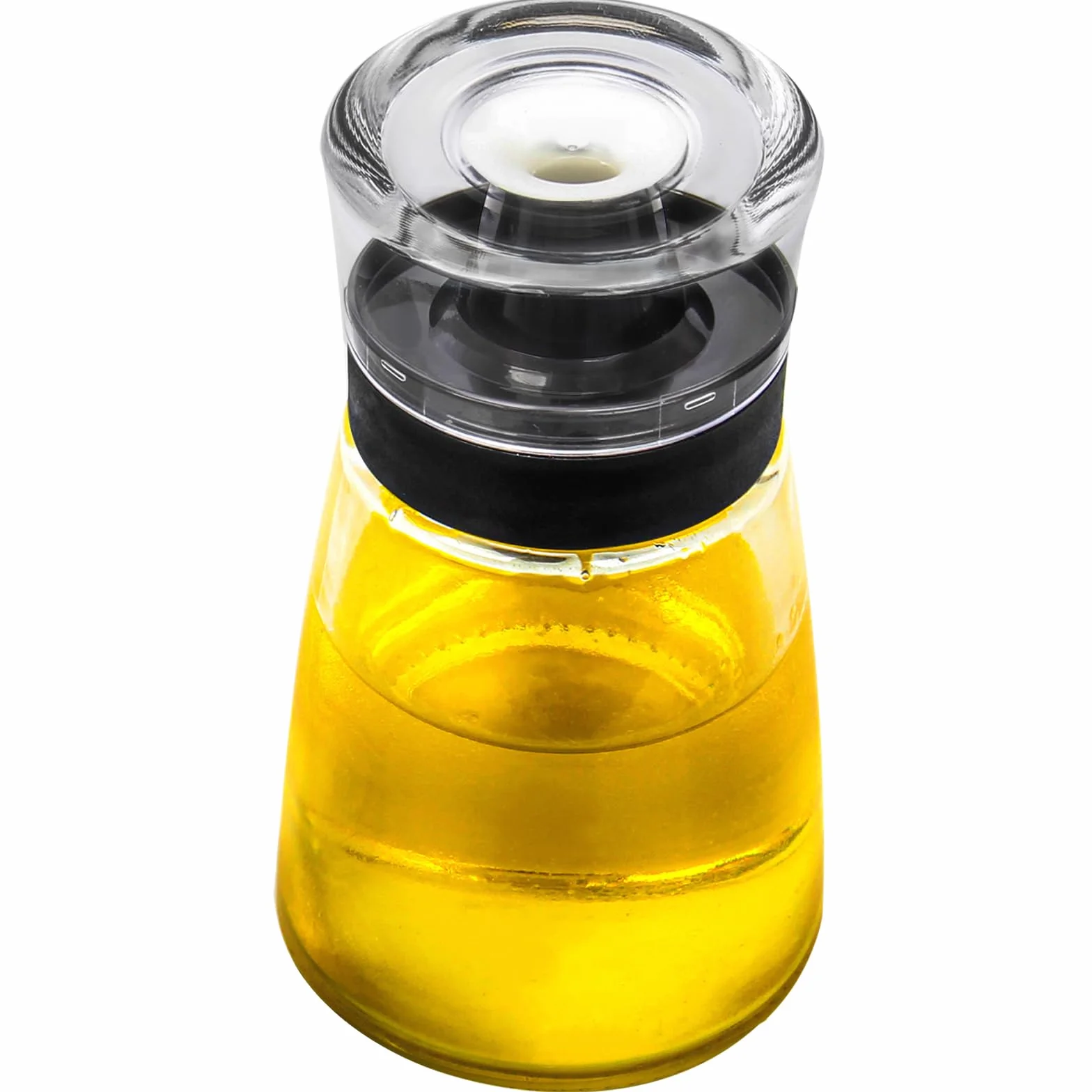 Bottiglia Dispenser di Olio a Prova di Perdite 160ml Vetro per Olio d'Oliva e Aceto