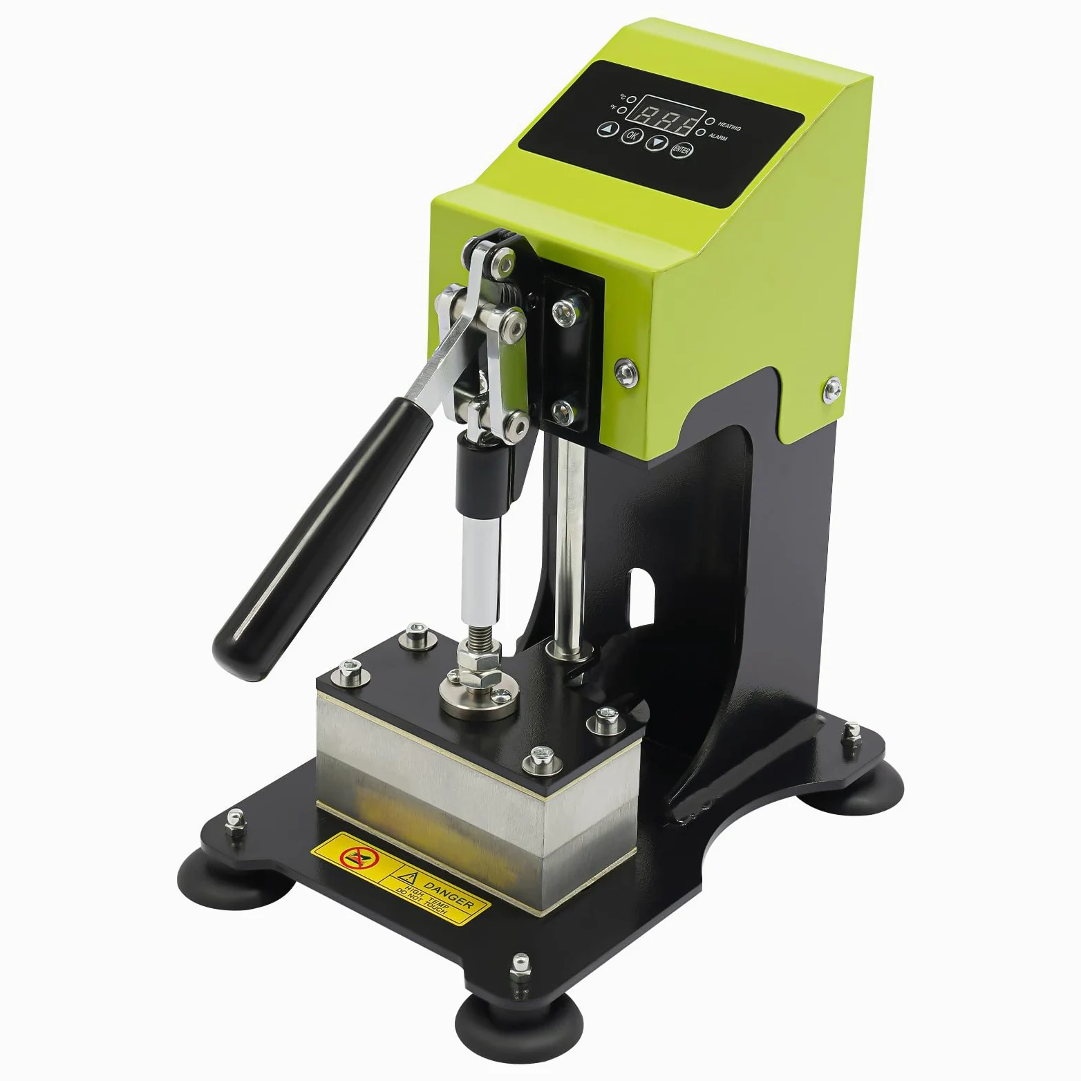 Rosin 900W - Macchina per pressa a calore, 6 x 12 cm, portatile con LED digitale pressa idraulica manuale per t-shirt, berretto