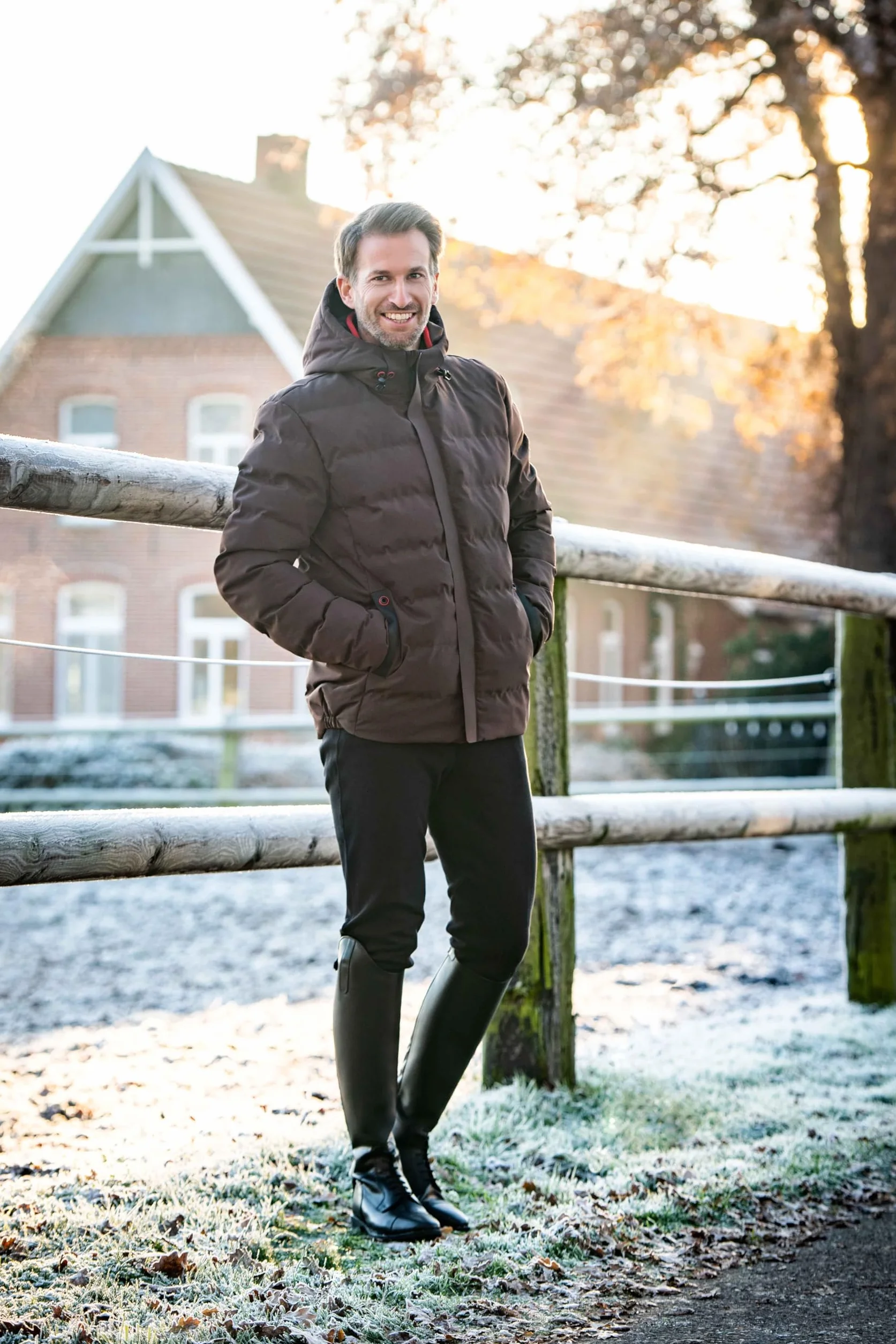 HKM Reithose Basic Herren Pantaloni Uomo