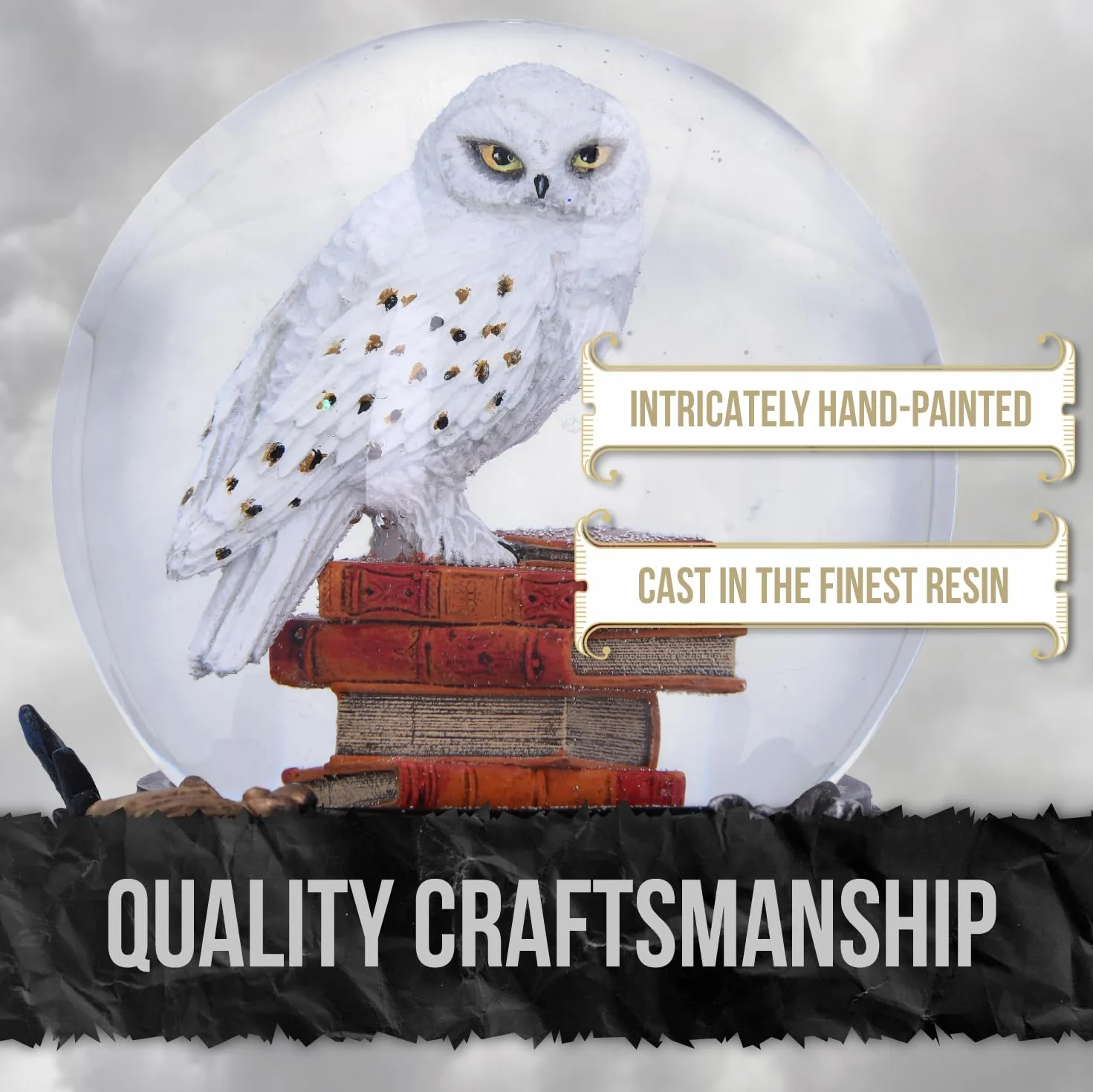 Nemesis Now Harry Potter Hedwig Snow Globe, multicolore con licenza ufficiale, 18,5 cm
