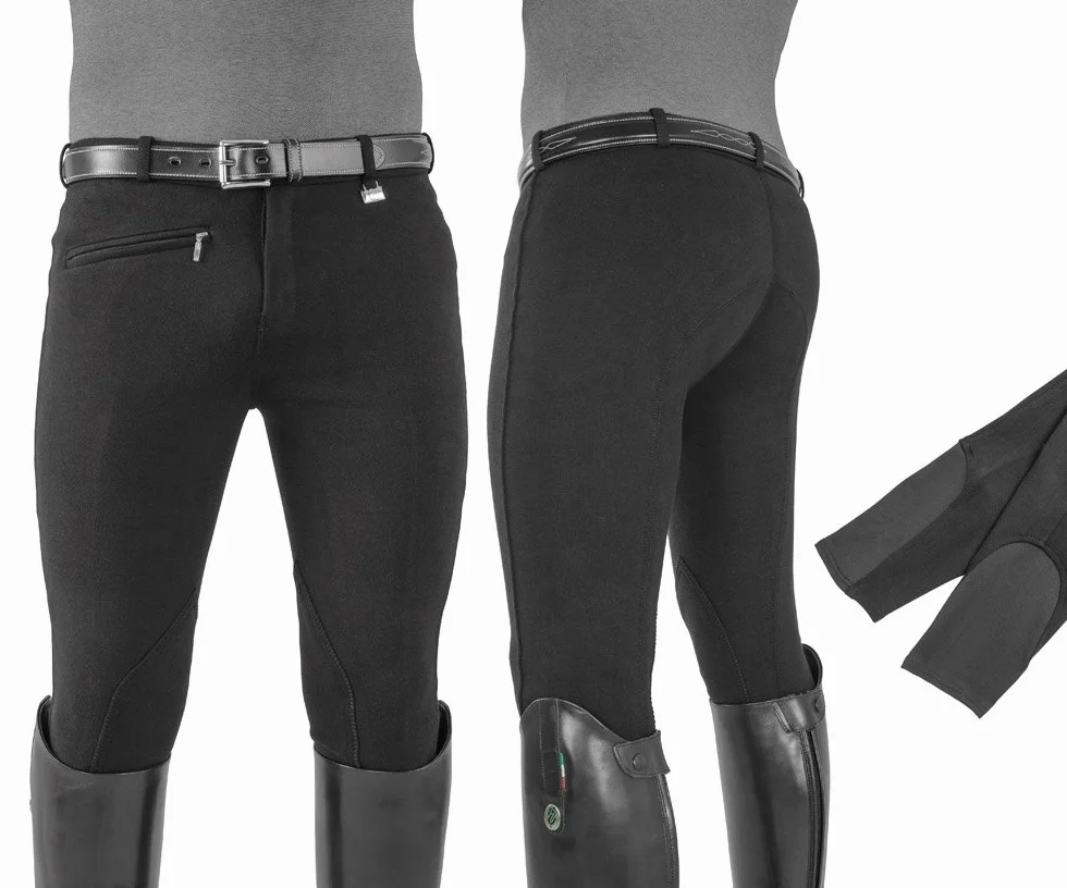 Umbria Equitazione EQUESTRO Pantaloni Uomo Urano Cotone Elasticizzato