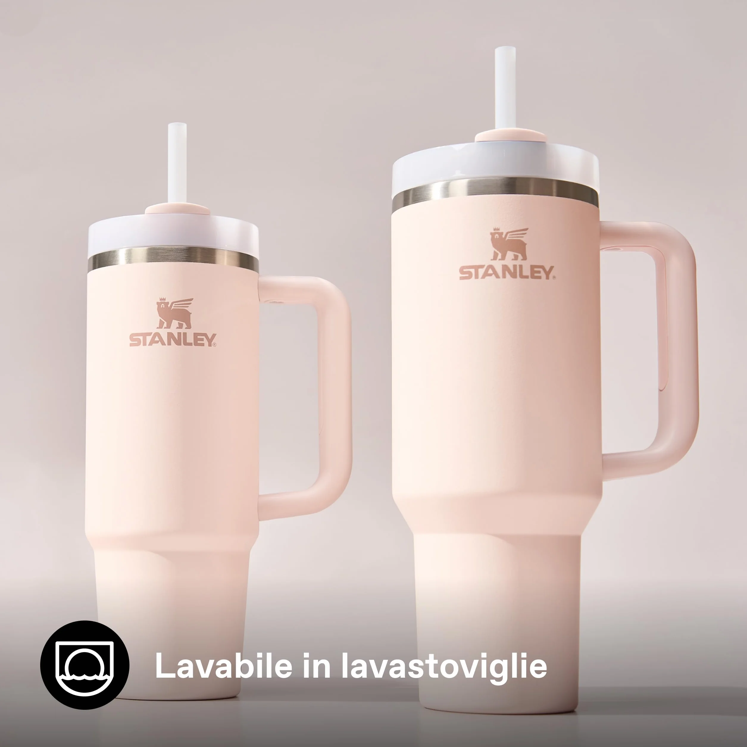 STANLEY 1913 Quencher H2.0 Flowstate Borraccia Termica 1.2L - Rose Quartz