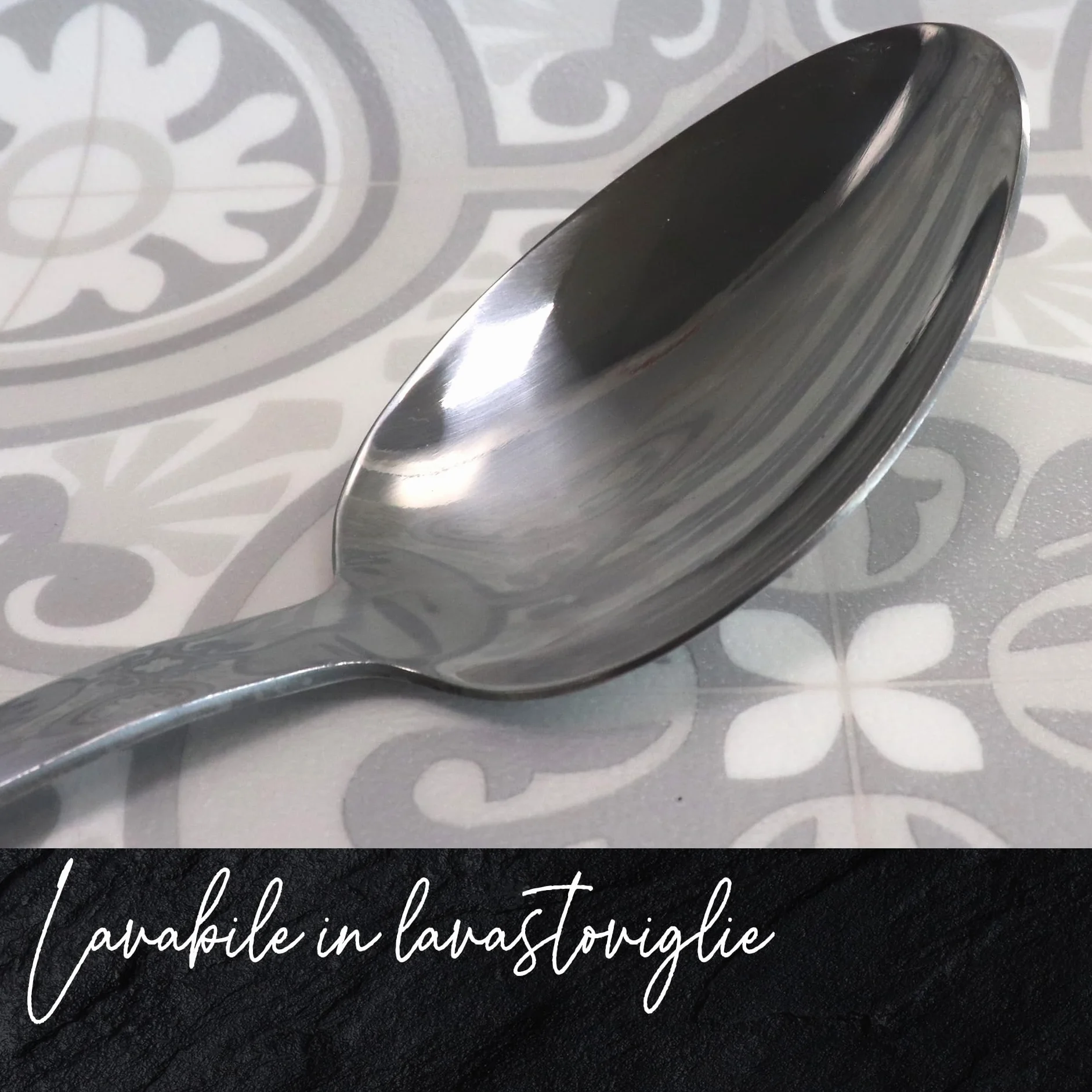 Fackelmann Cucchiaio per servire acciaio inossidabile 35x7 cm
