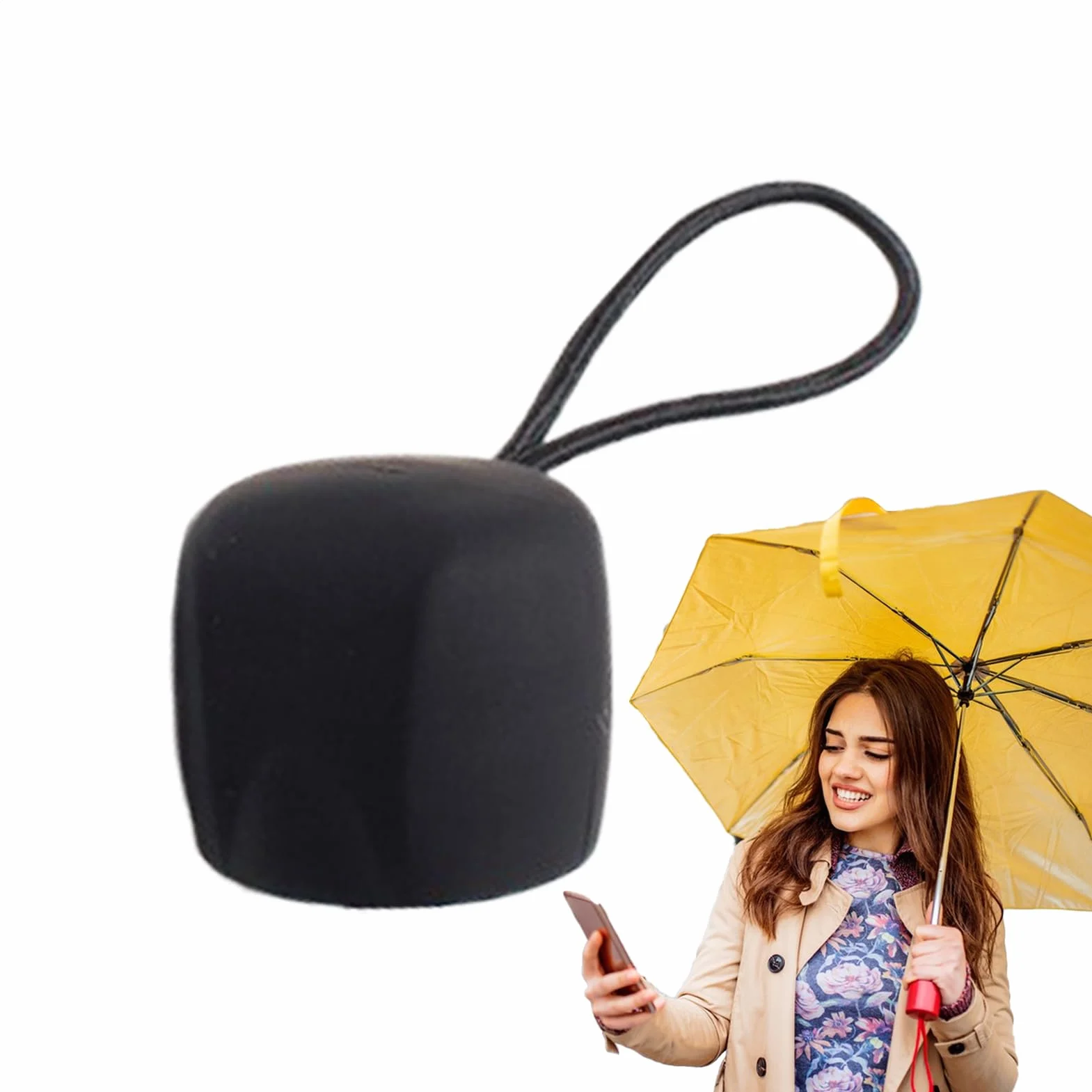 Maniglia dell'ombrello pieghevole sostituibile, accessori di ricambio portatile per casa e viaggi