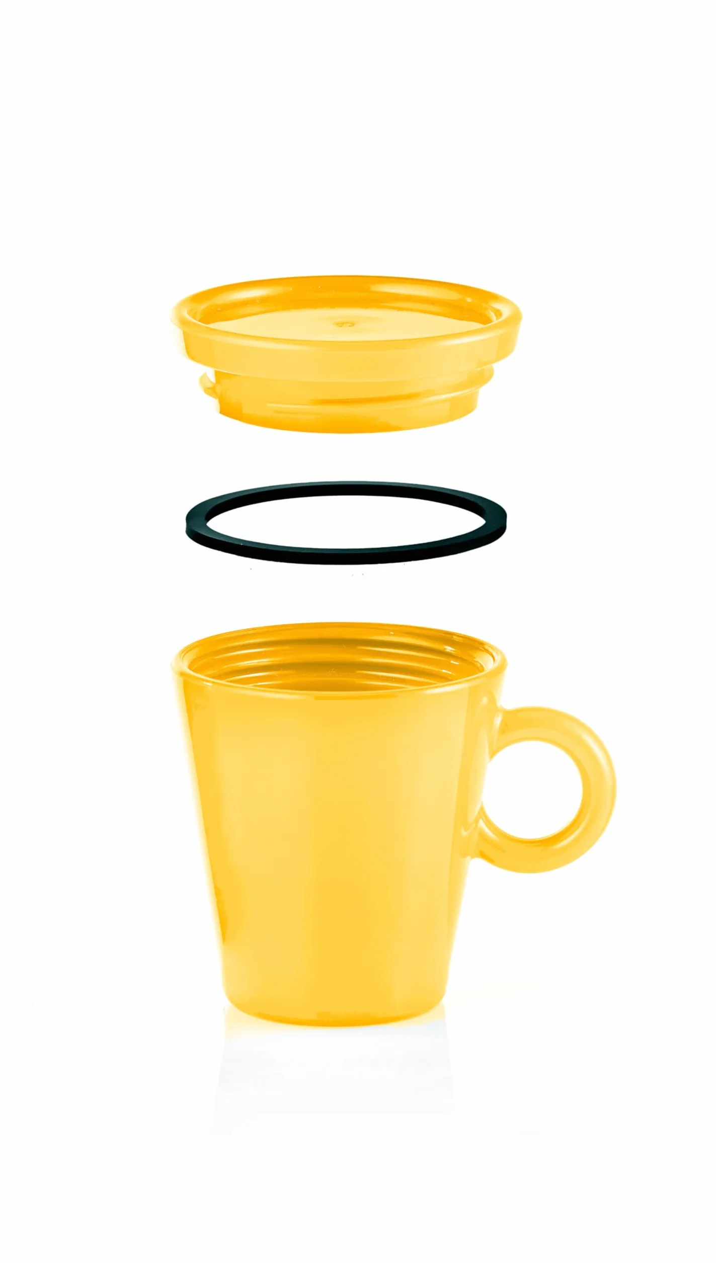 Guzzini Tazzina Caffè da Viaggio Coffee&Go Giallo Ocra