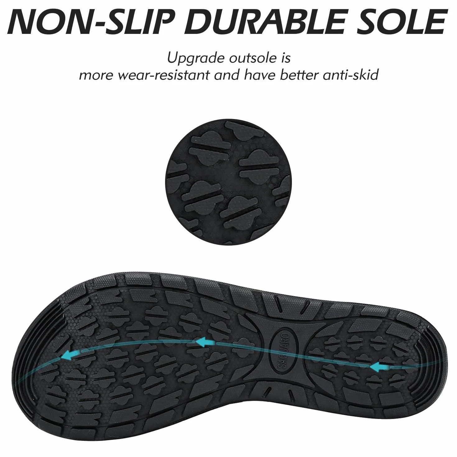 SAGUARO Scarpe da Immersione Uomo Donna Scarpe da Acqua Sport Traspirante Antiscivolo Leggere