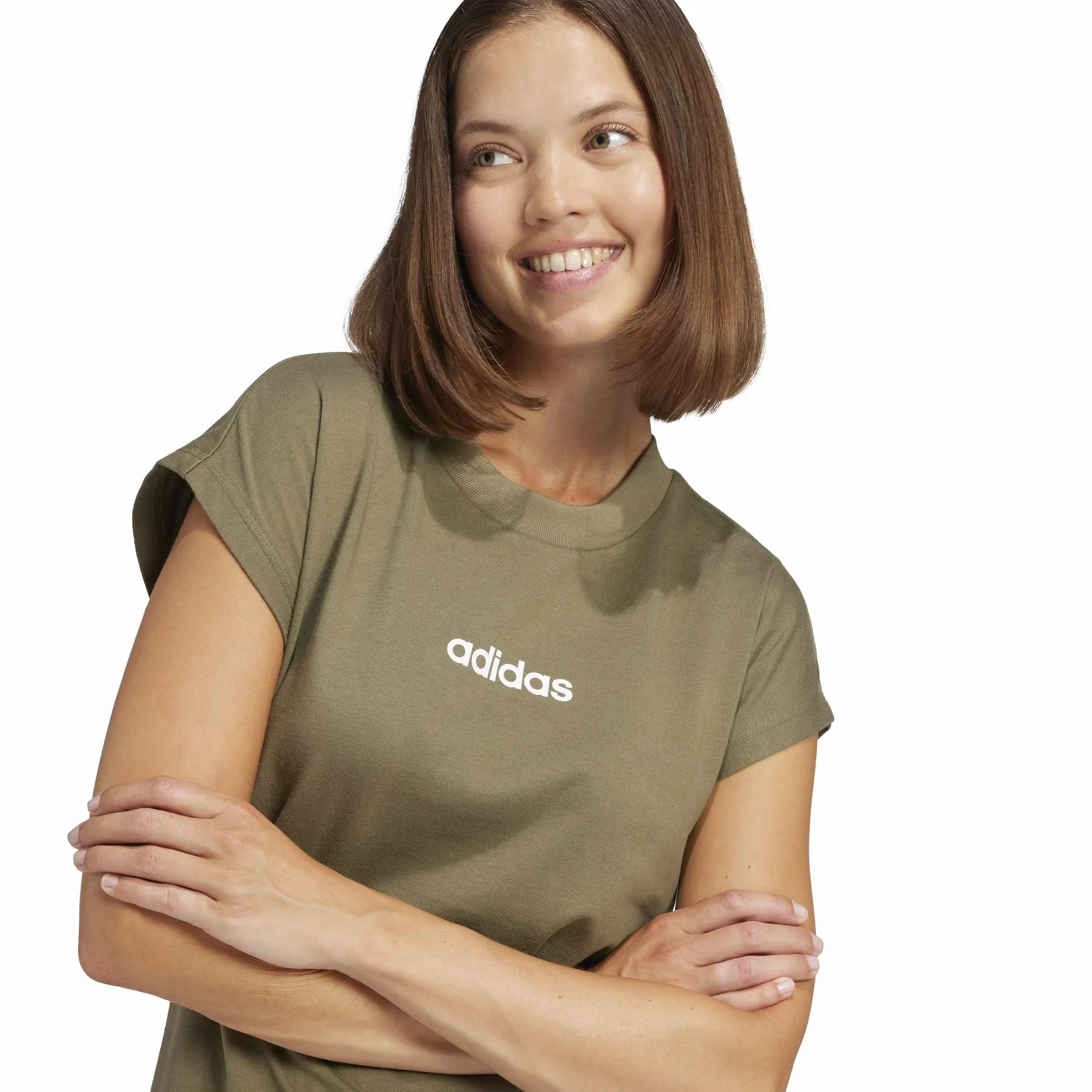 adidas Essentials Linear Cotton T-Shirt Women