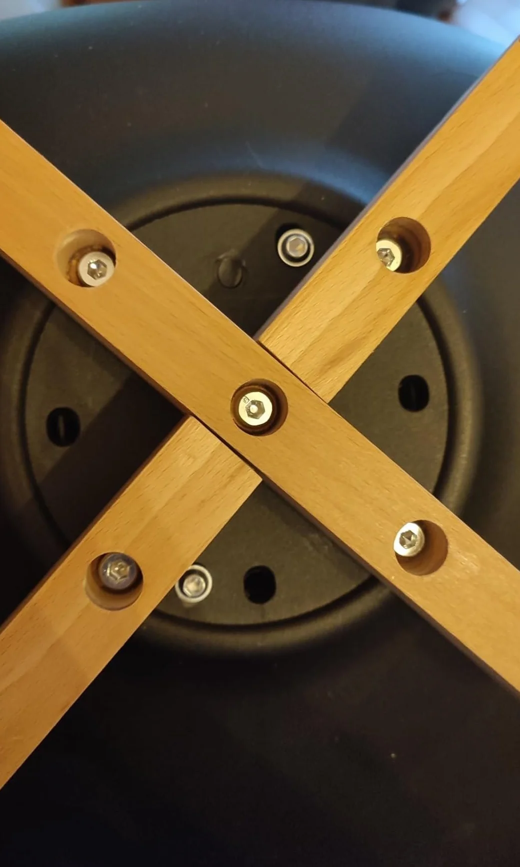 Sedie da pranzo Pack 6 Sedia scandinava ergonomica, piedi in legno massello e cuscino in schiuma morbida
