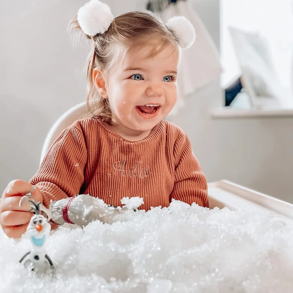 ZIMPLI Snoball Play 2 Use Giocattolo Neve Artificiale per Bambini 4-9 Anni