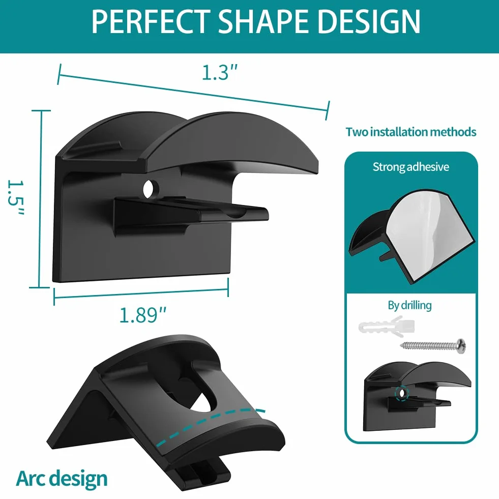 Porta Cappelli,10 Pcs Autoadesivo Ganci per Berretti da Baseball,Cappelli Curve Ganci,Adatto a Tutti i Tipi di Cappelli, Sciarpe, Borse, Asciugamani, Cuffie (Nero)