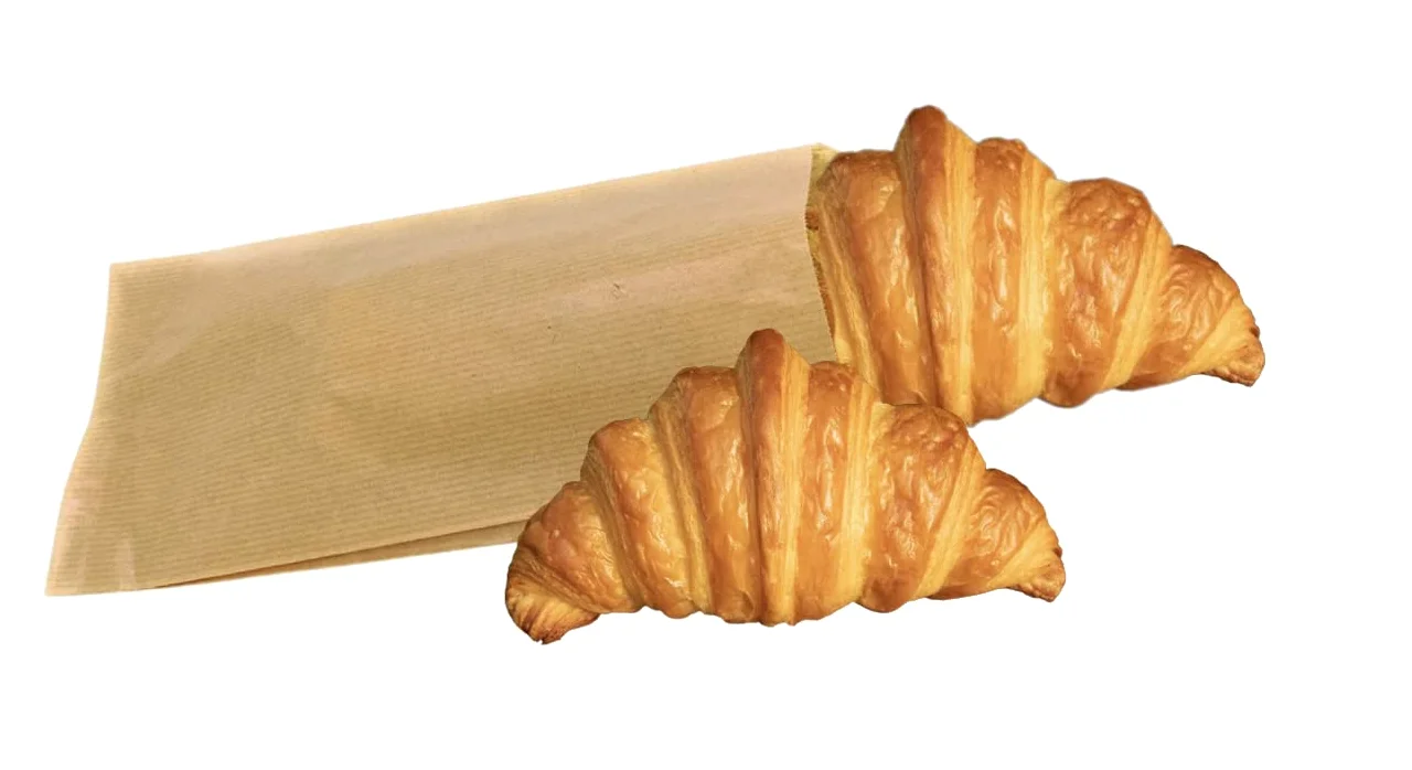 1000 sacchetti carta 27 x 14 + 6 cm/Sacchetti carta per alimenti/perfetti per panini, torte, frutta/Sacchetti per confetti/Sacchetti Kraft per alimenti/Sacchetto regalo