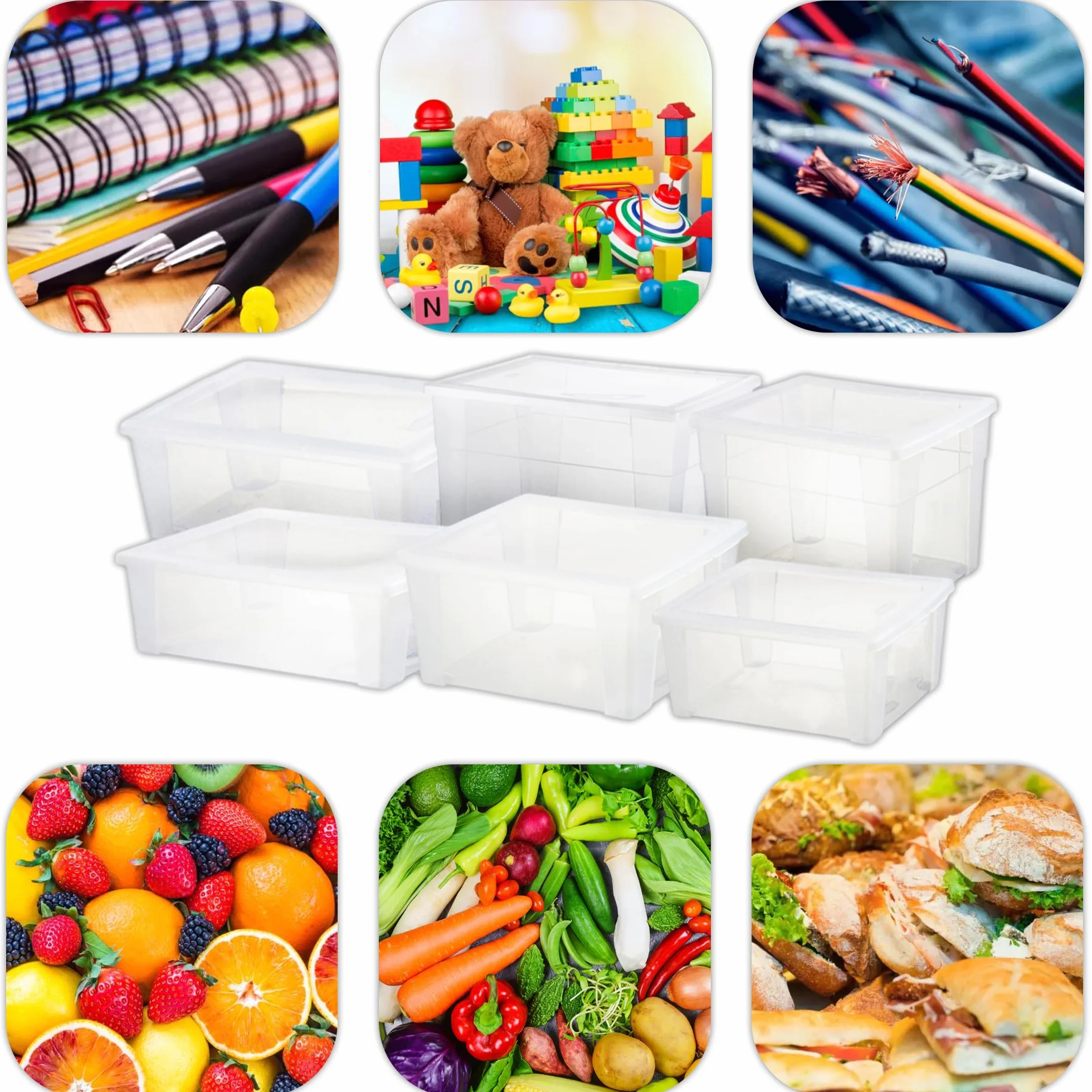 Stefanplast Visualbox Visual Box XXL Hight Bianco 60x40x35 cm