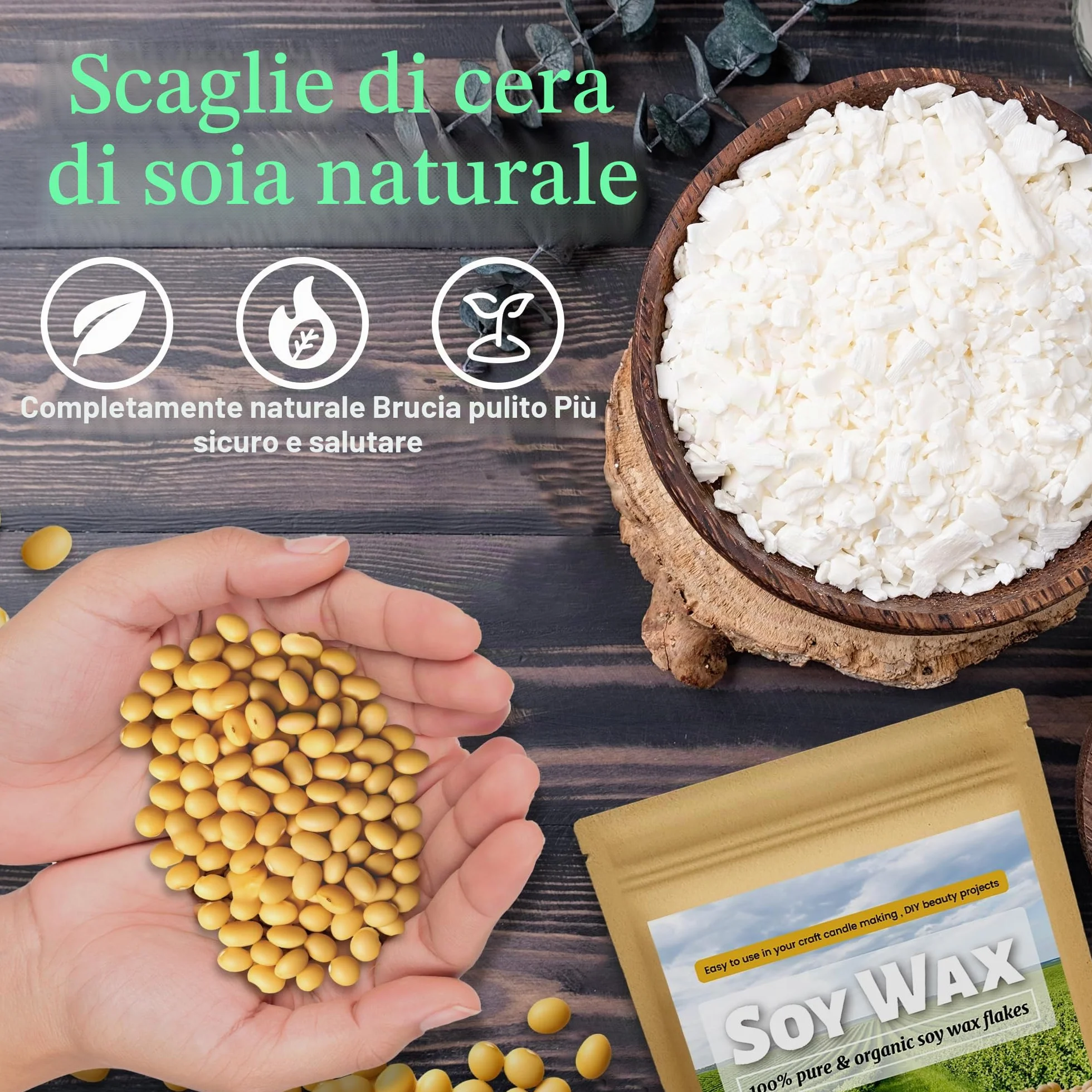 Set di Candele e Sapone 2 in 1 per Principianti, Fai da Te con Pentola e Accessori