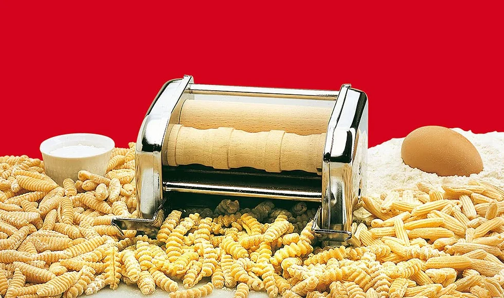Imperia Millegnocchi Accessorio per Pasta Fresca in Acciaio - Crea Cavatelli, Gnocchetti Sardi, Rigatelli