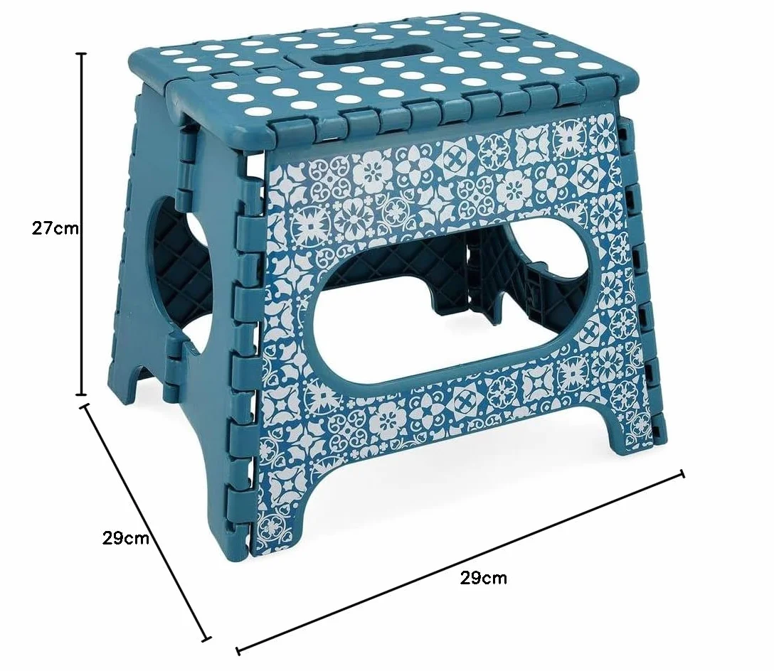 Quid Sgabello Deco Blu 29x22x27 Daily QD