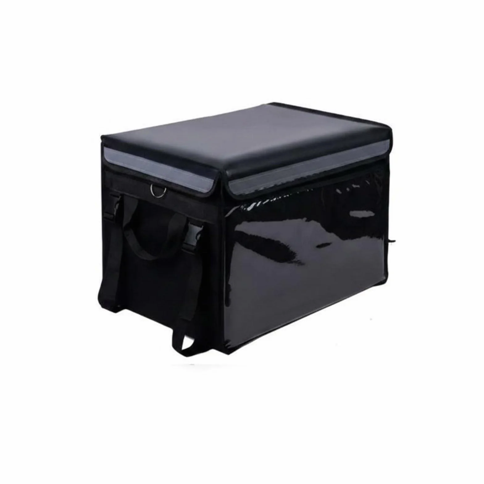 perfk Borsa Termica Professionale Cassa Isolante da Trasporto Contenitore Termico Porta Alimenti Struttura Rinforzata in PVC Tessuto Oxford Adatta per Consegne Eventi Ristorazione, 62L, Set Base