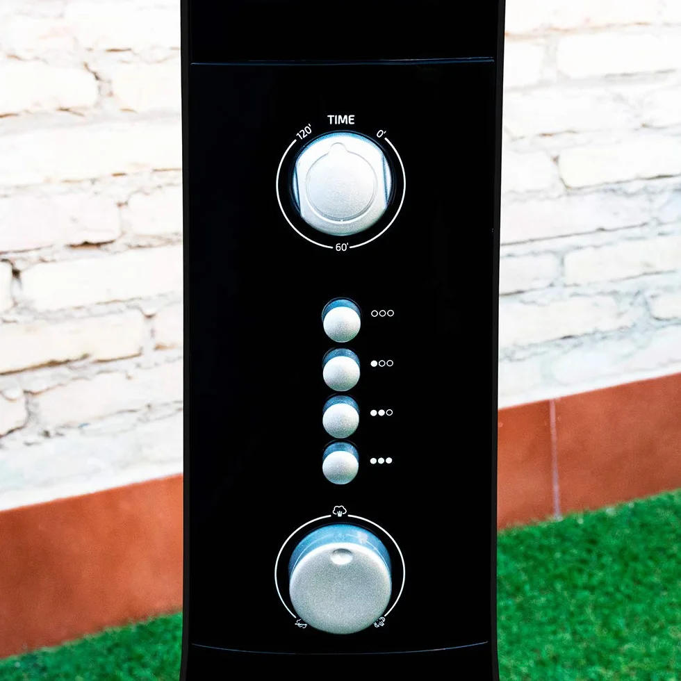 Cecotec Ventilatore per nebulizzatore d'acqua con timer EnergySilence 590 Freshessence. 90 W, 5 lame da 40 cm di diametro, oscillanti, 3 velocità, serbatoio da 3 litri, motore in rame