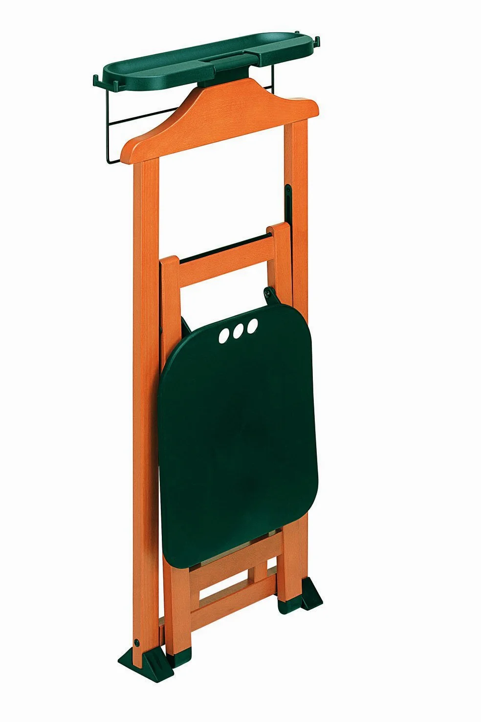 Foppapedretti Suite Indossatore Pieghevole, Noce