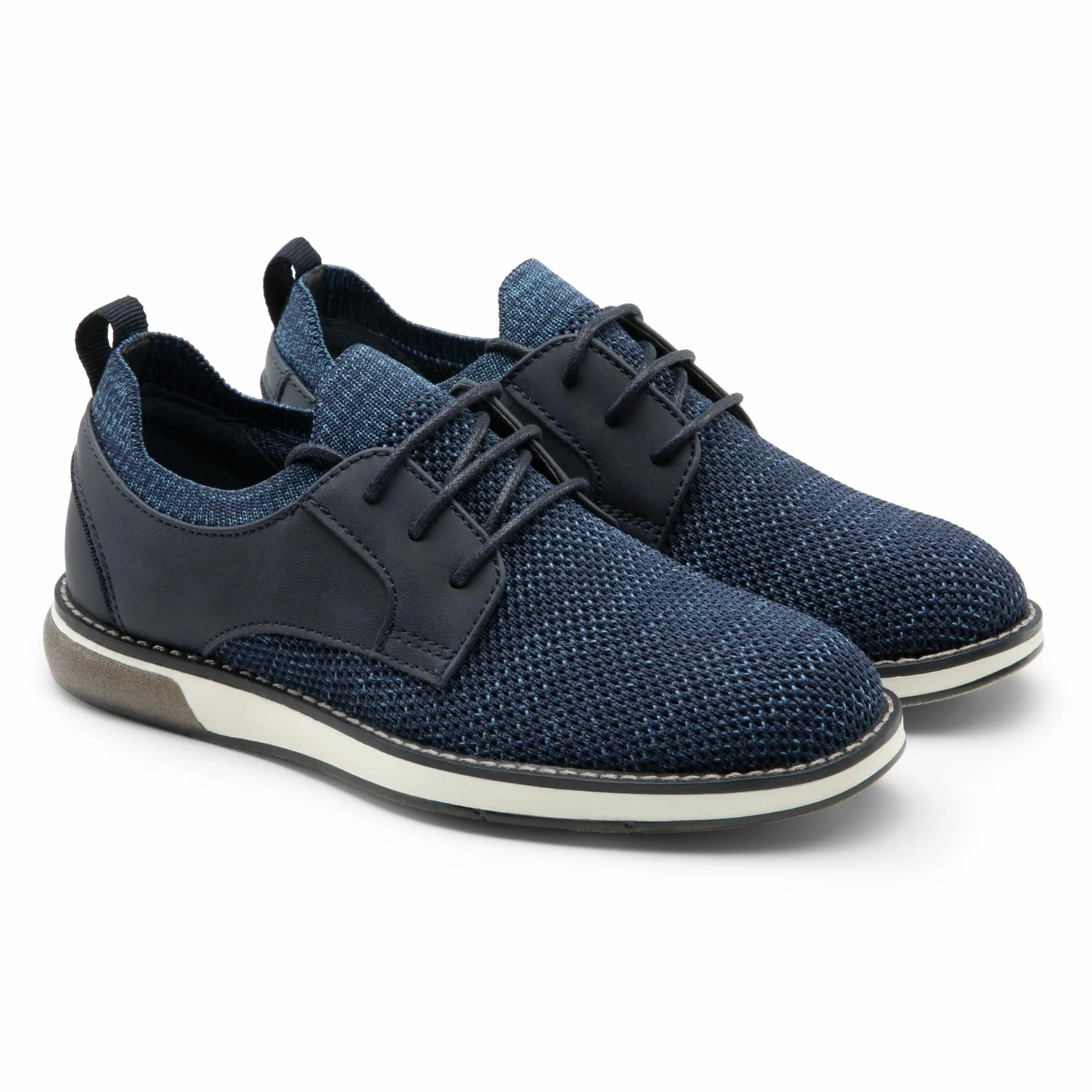 Bruno Marc Scarpe Basse con Lacci per Ragazzi, Traspiranti, in Tessuto a Maglia Oxford, per Feste di Nozze