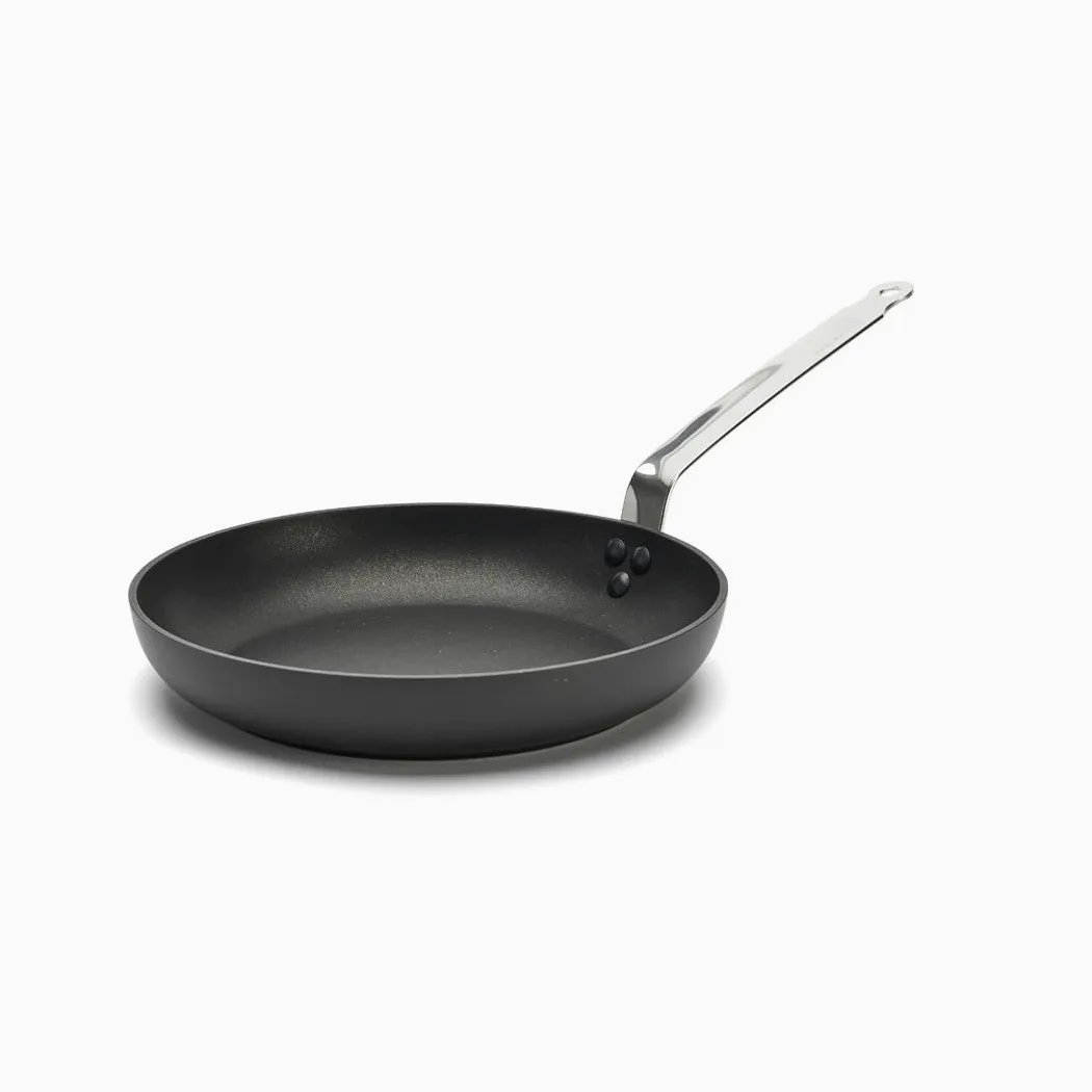 De Buyer Padella tonda antiaderente Choc Intense con manico in acciaio inox, diam 28 cm, 8760.28